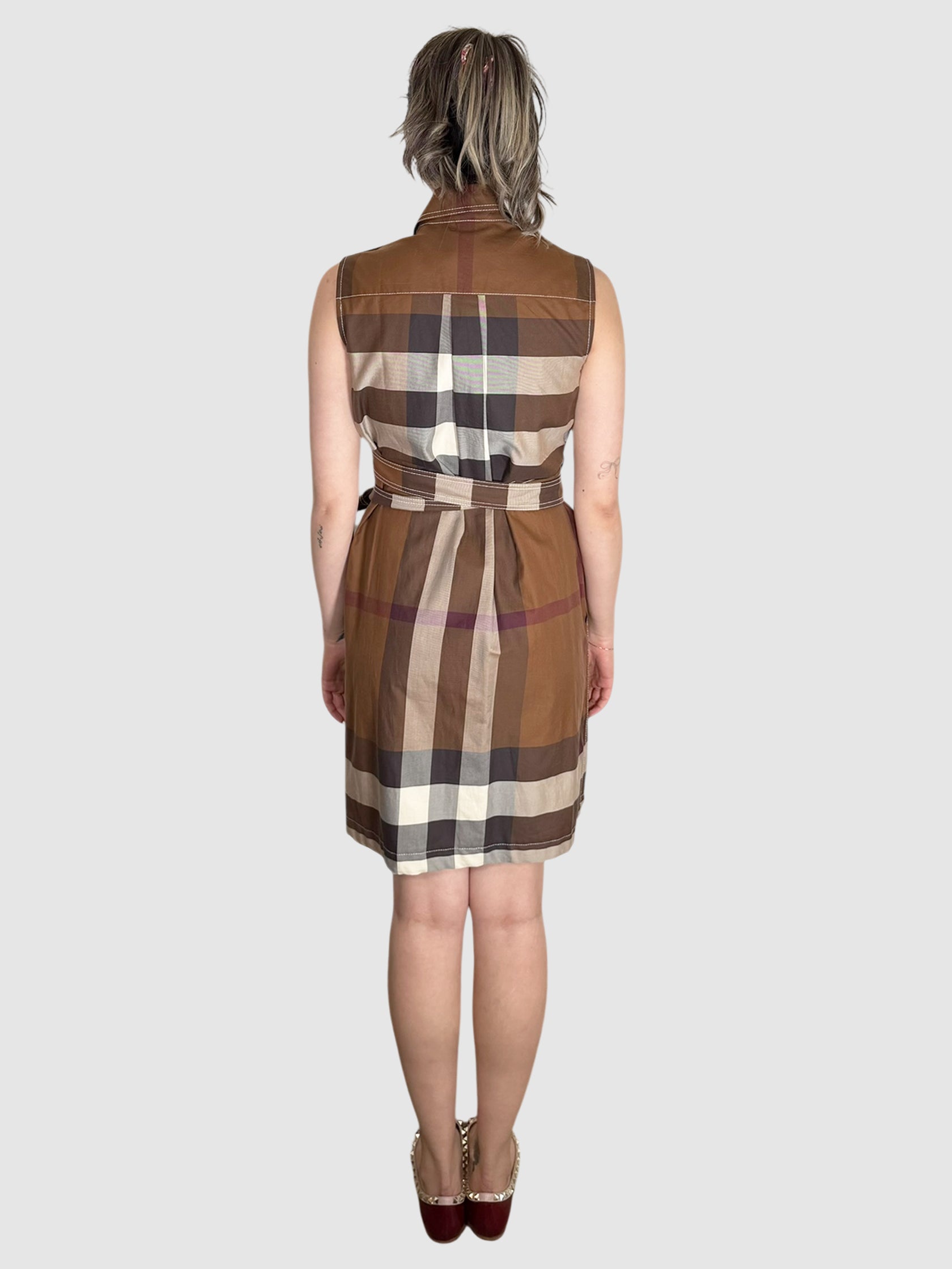 Karla Check Dress