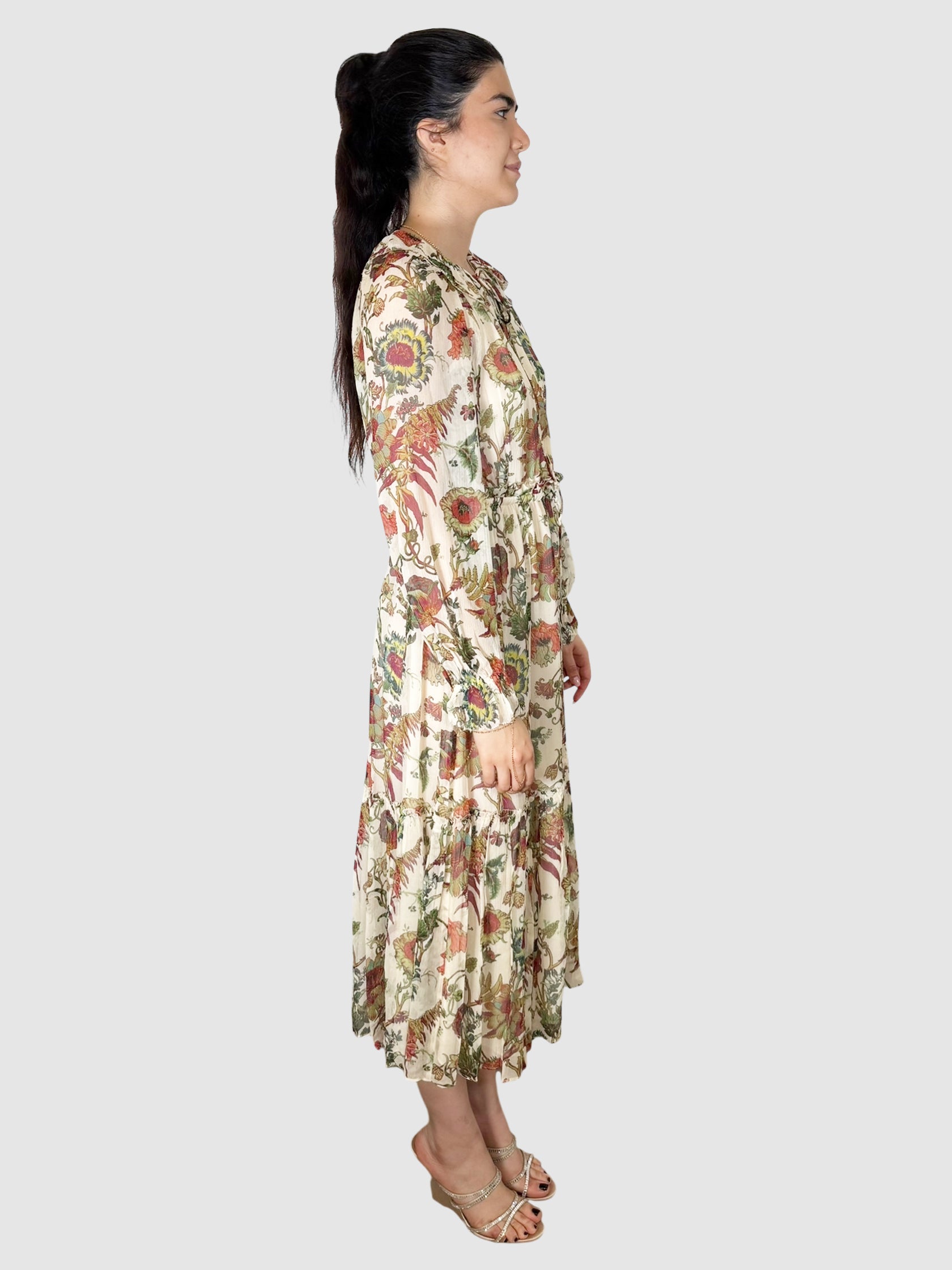 Audette Silk Dress