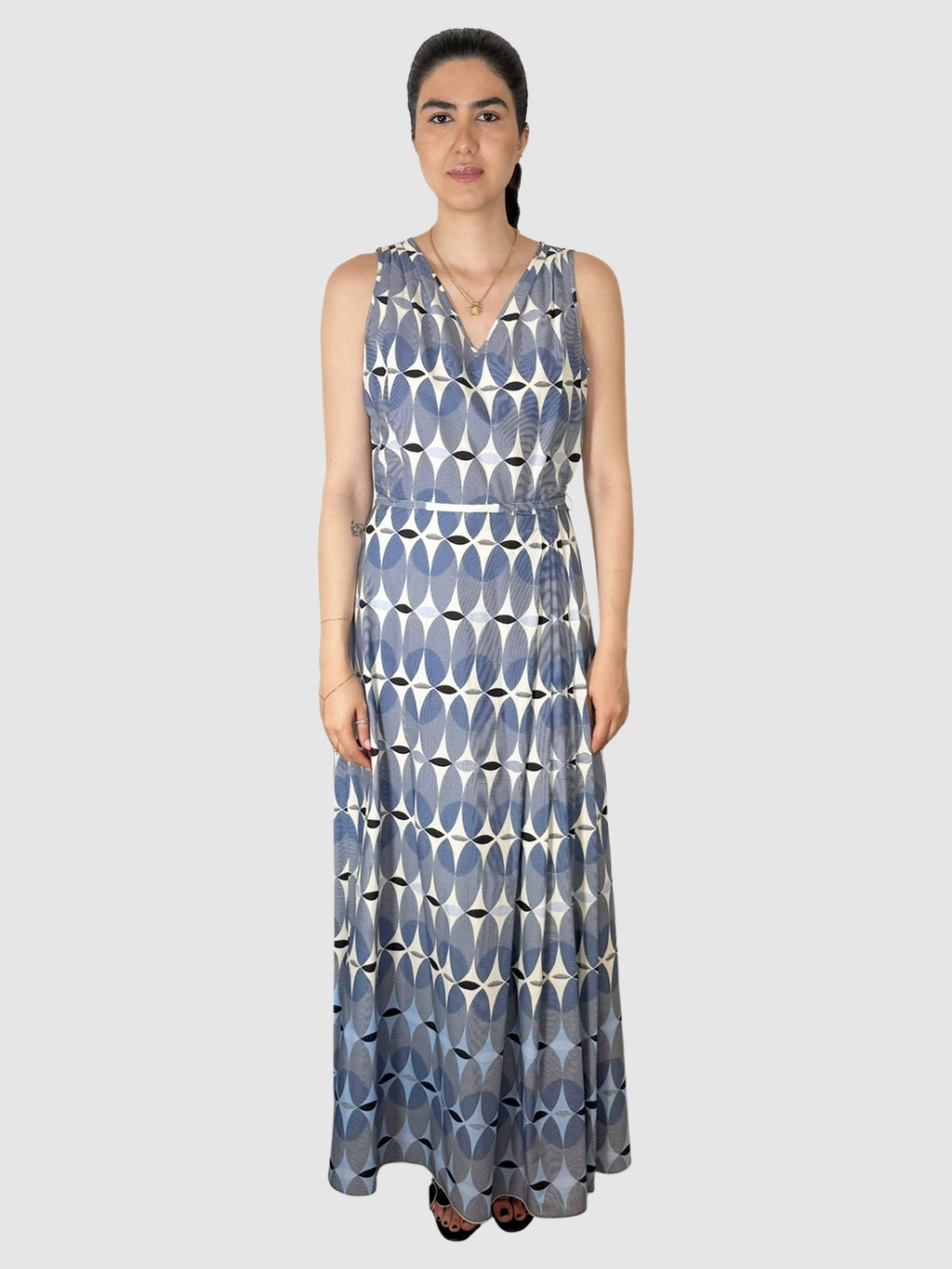 Geometric Print Dress