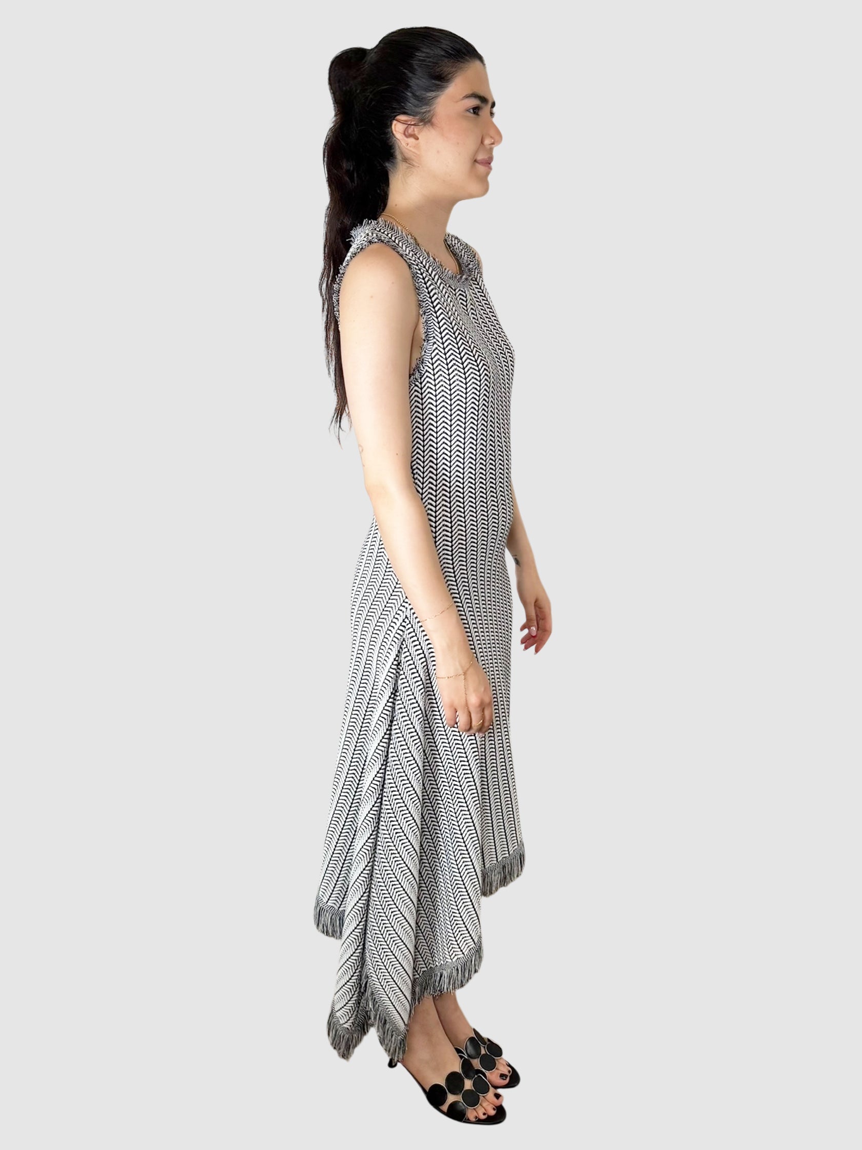 Chevron Fringe Dress
