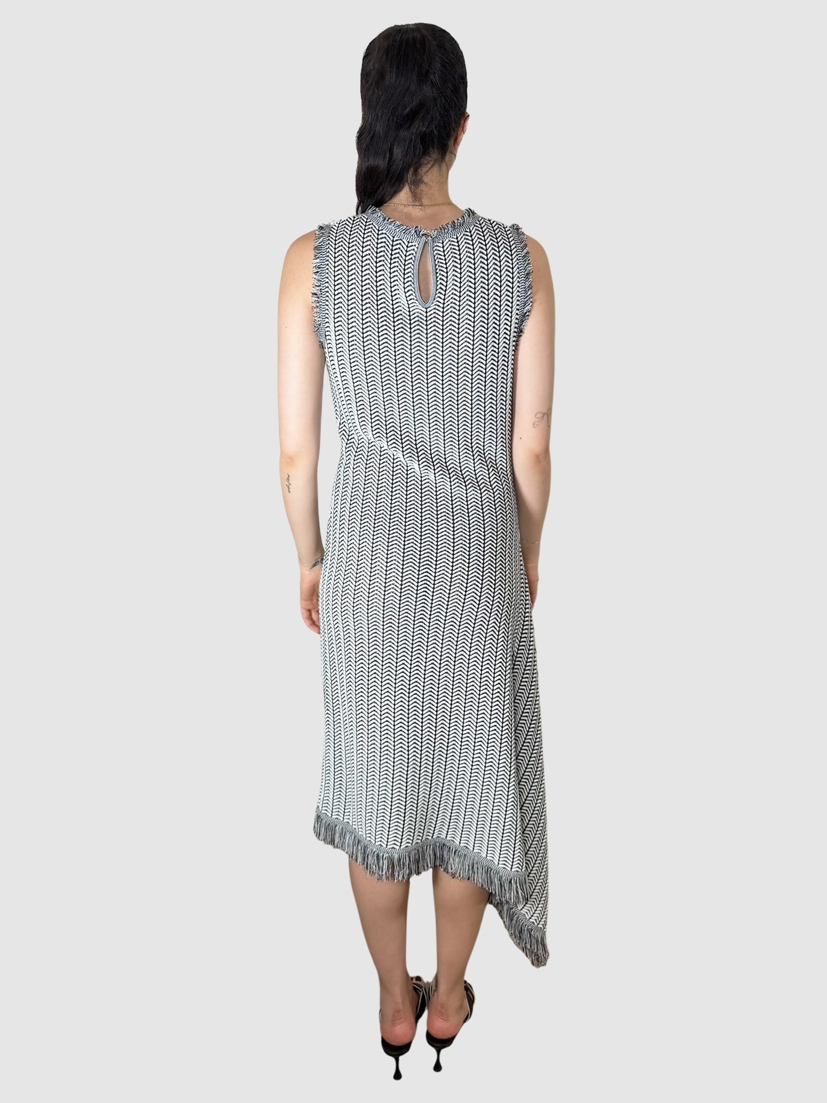 Chevron Fringe Dress