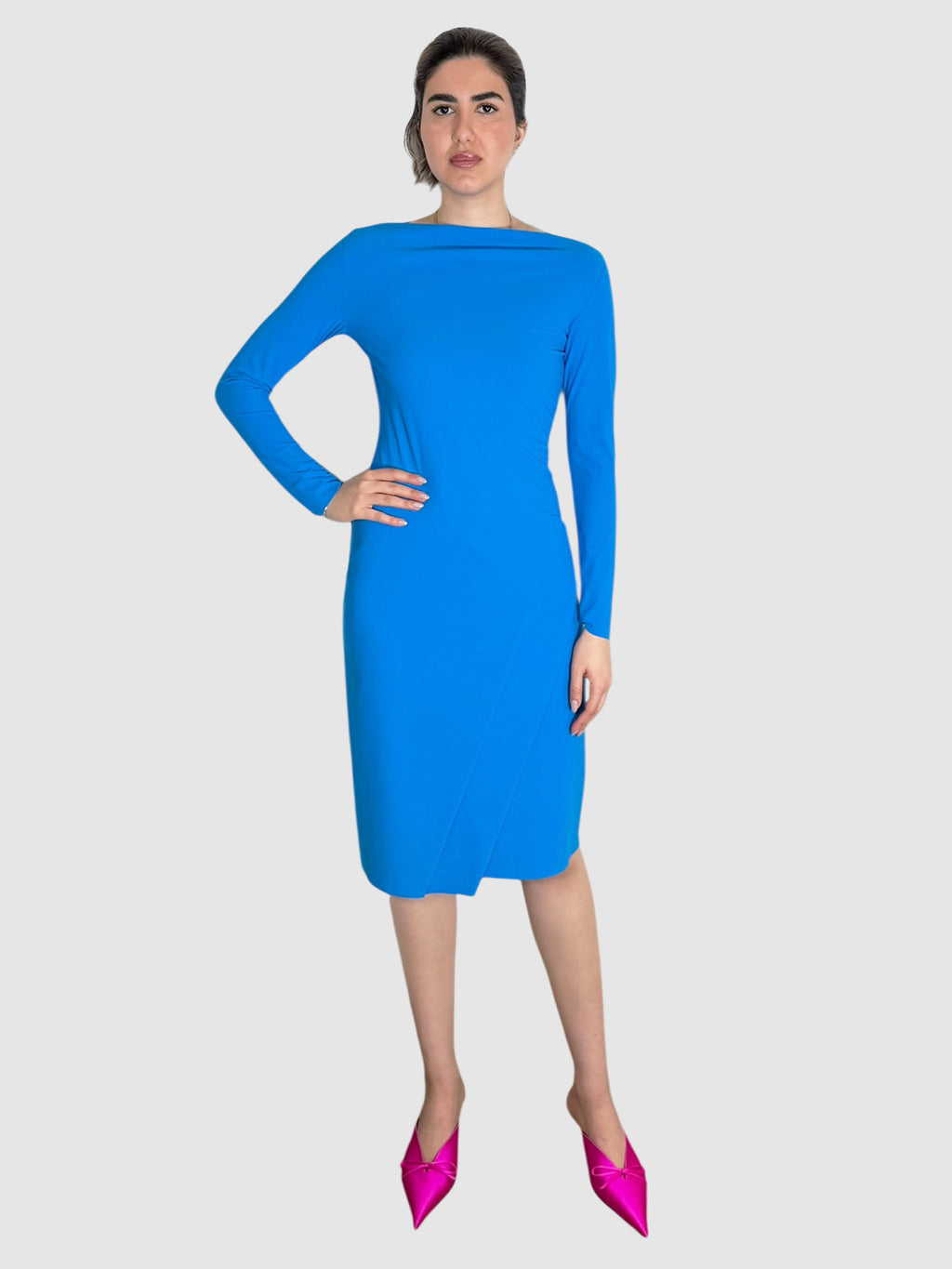 Boat Neck Dress