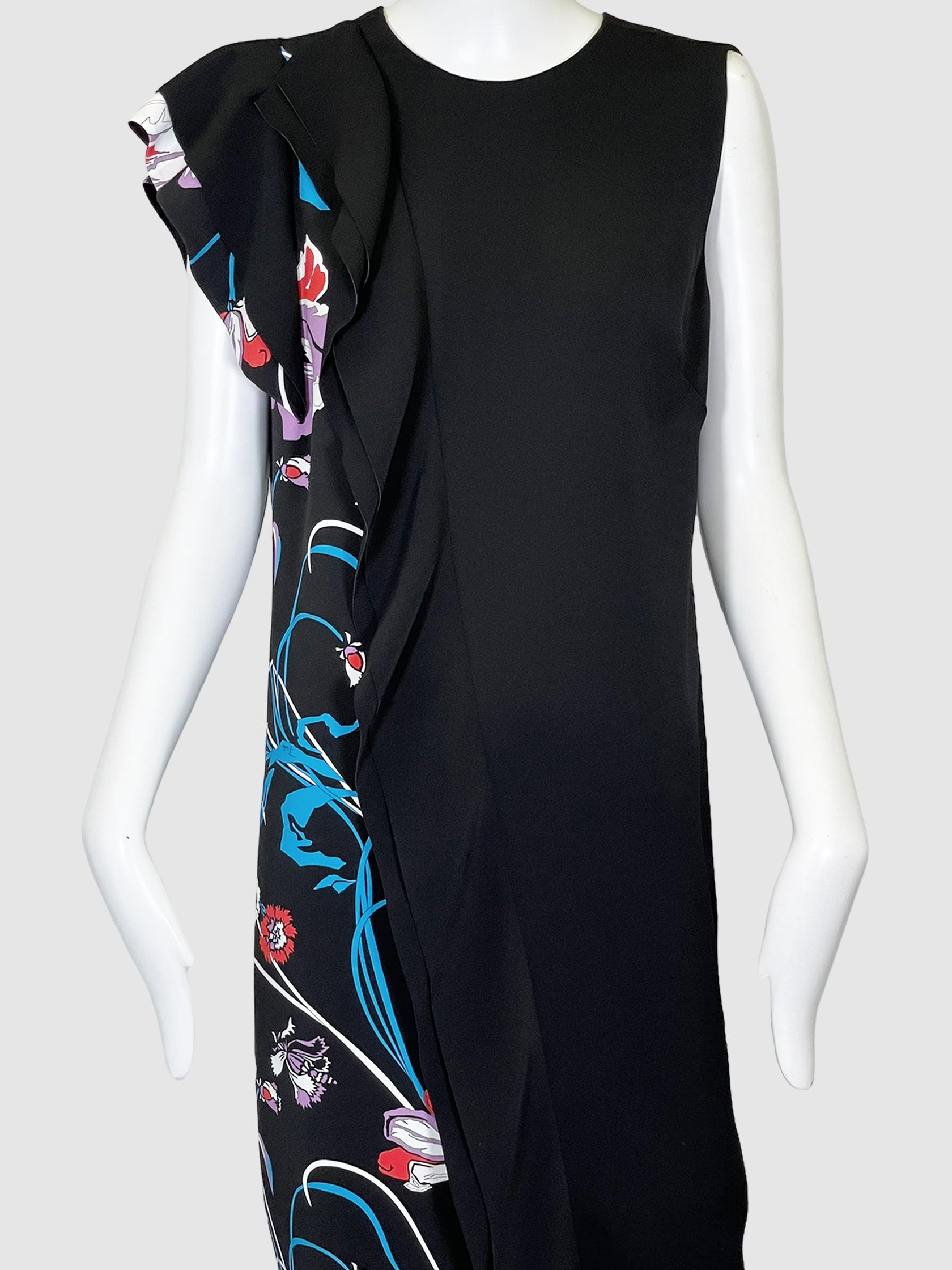 Emilio Pucci Asymmetrical Dress - Size 14