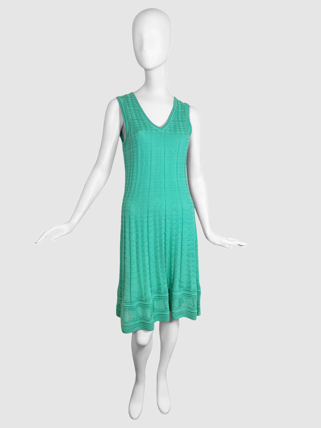 Missoni Knit V-Neck Dress - Size 44