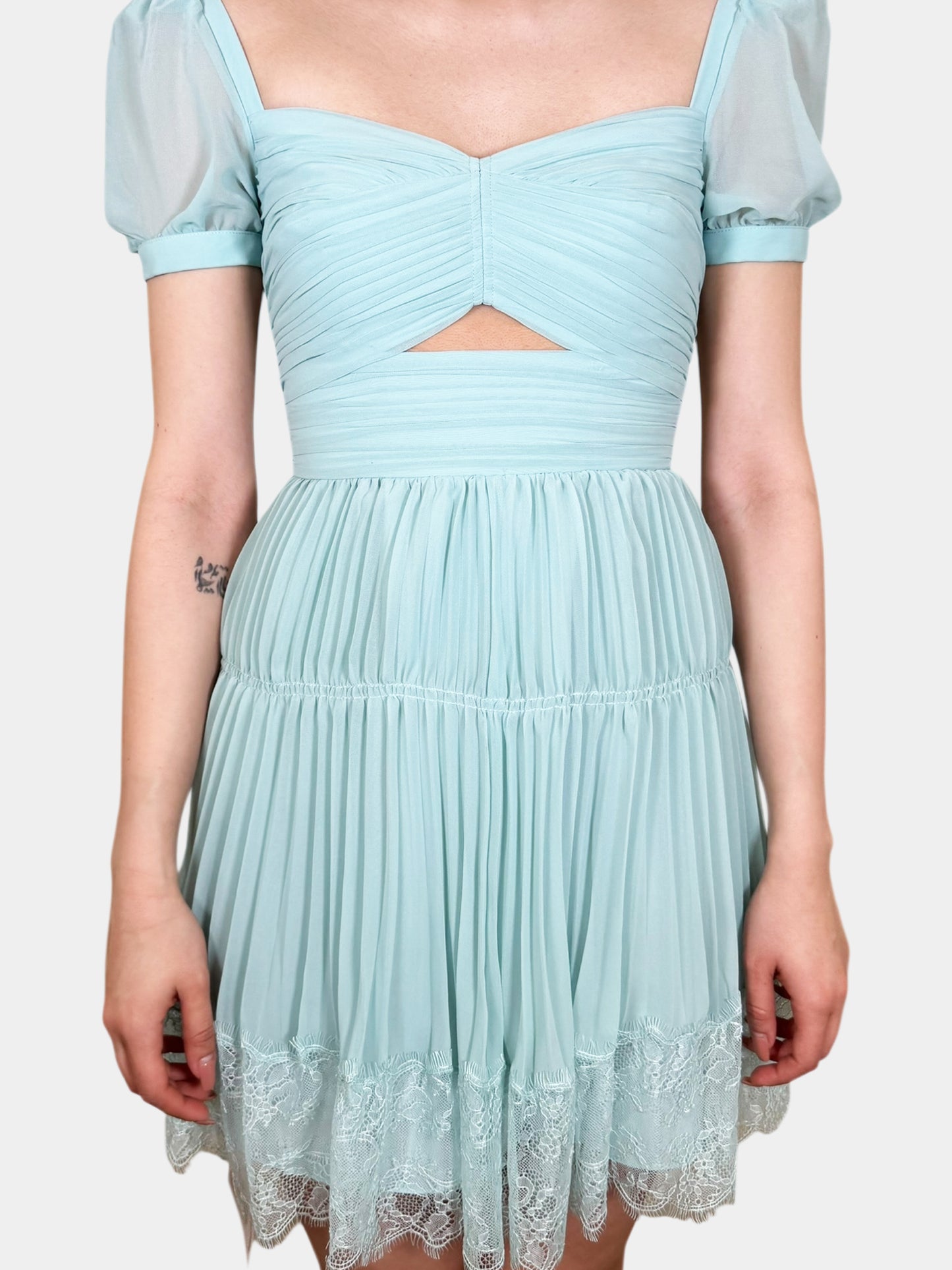 Lace Chiffon Dress
