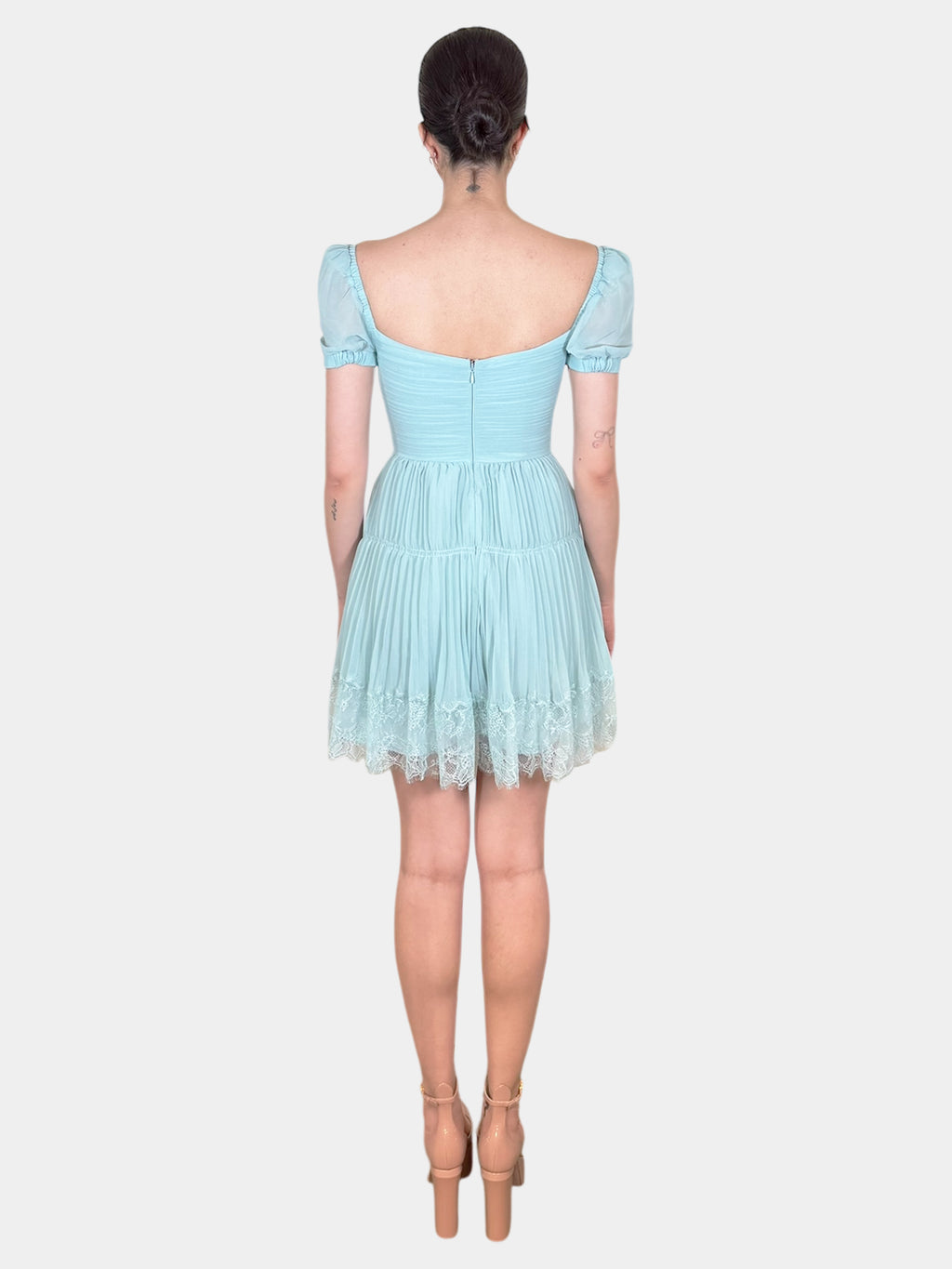 Lace Chiffon Dress