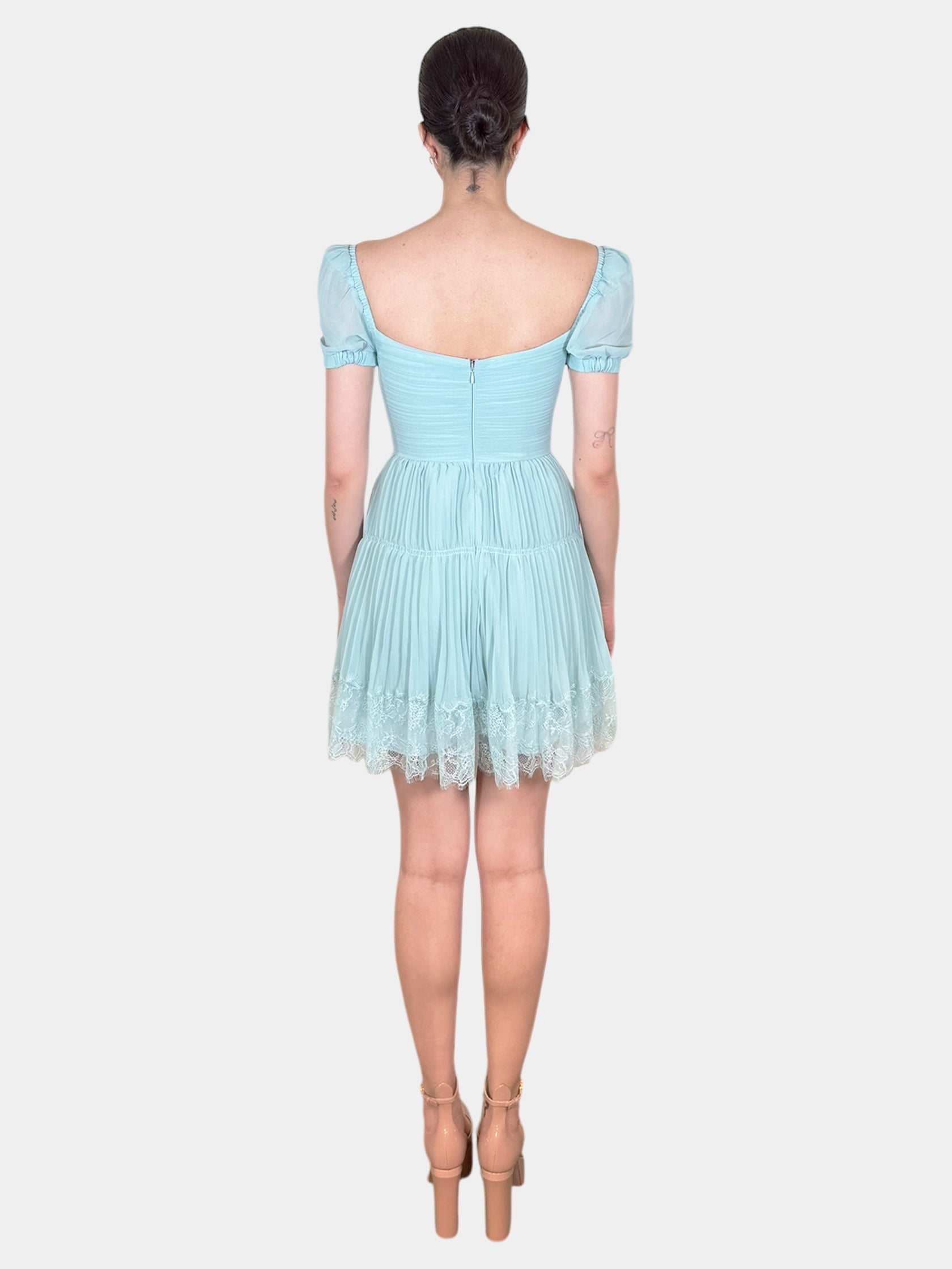Lace Chiffon Dress
