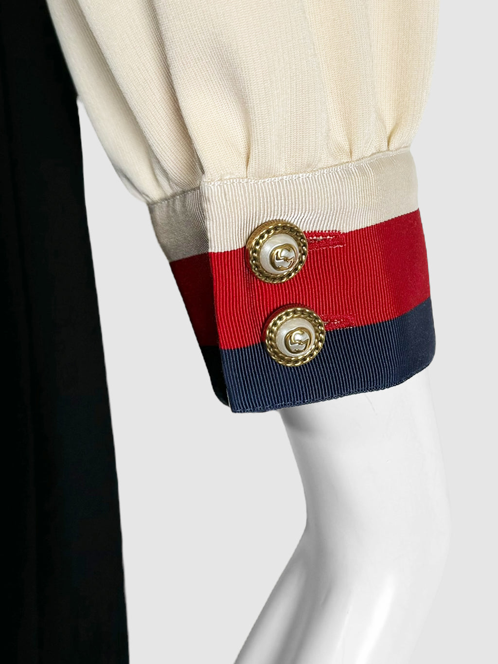 Ruffle Trim A-Line Dress - Size S