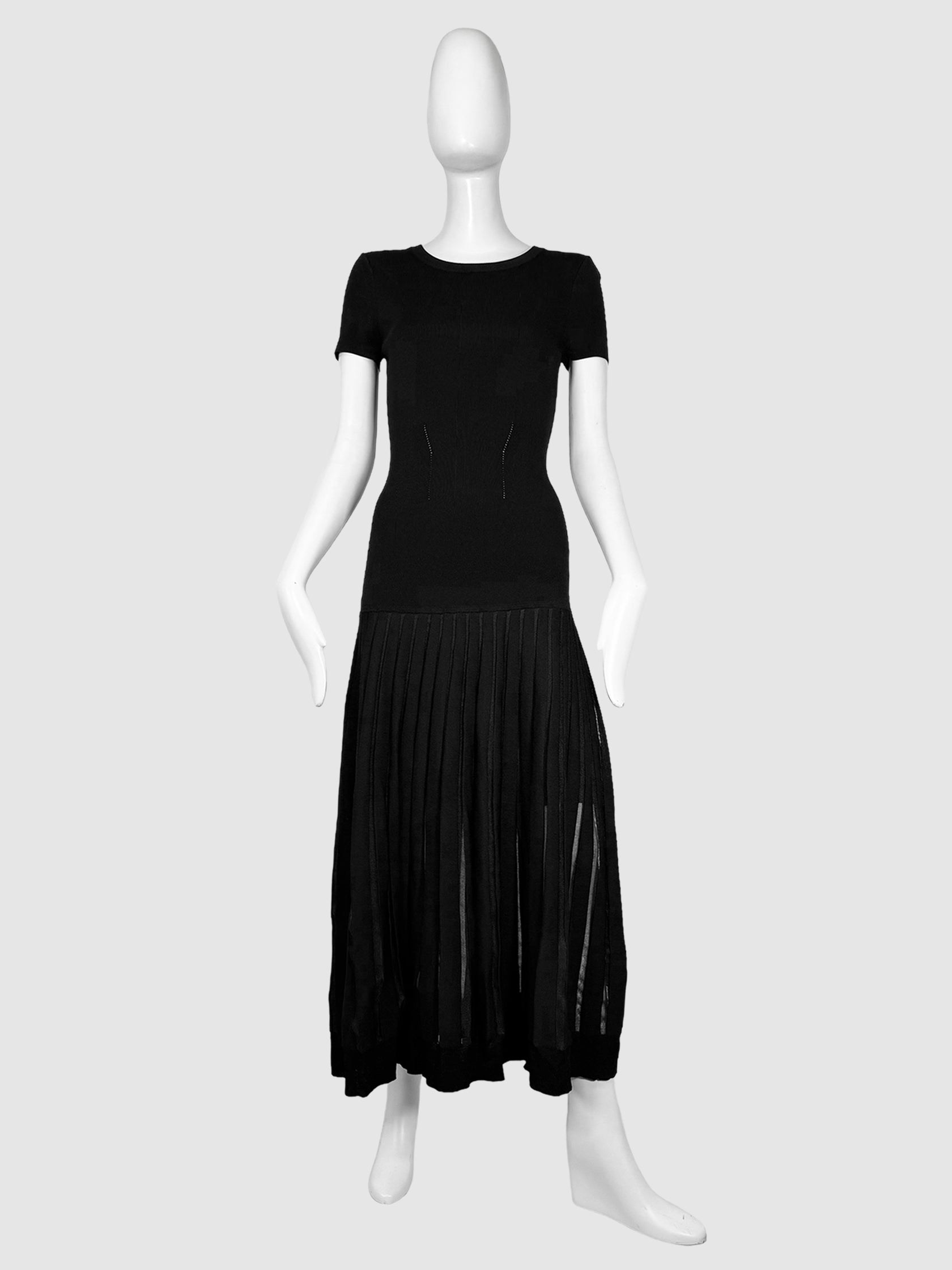 Ribbed Maxi Dress - Size 38