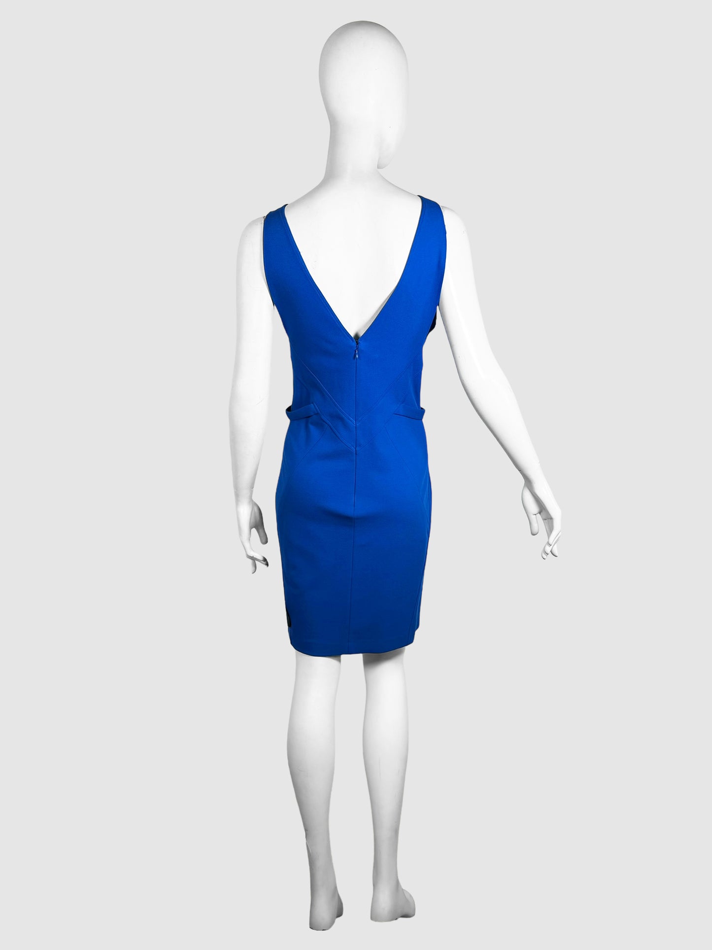 Medusa Sleeveless Cutout Mini Dress - Size 44