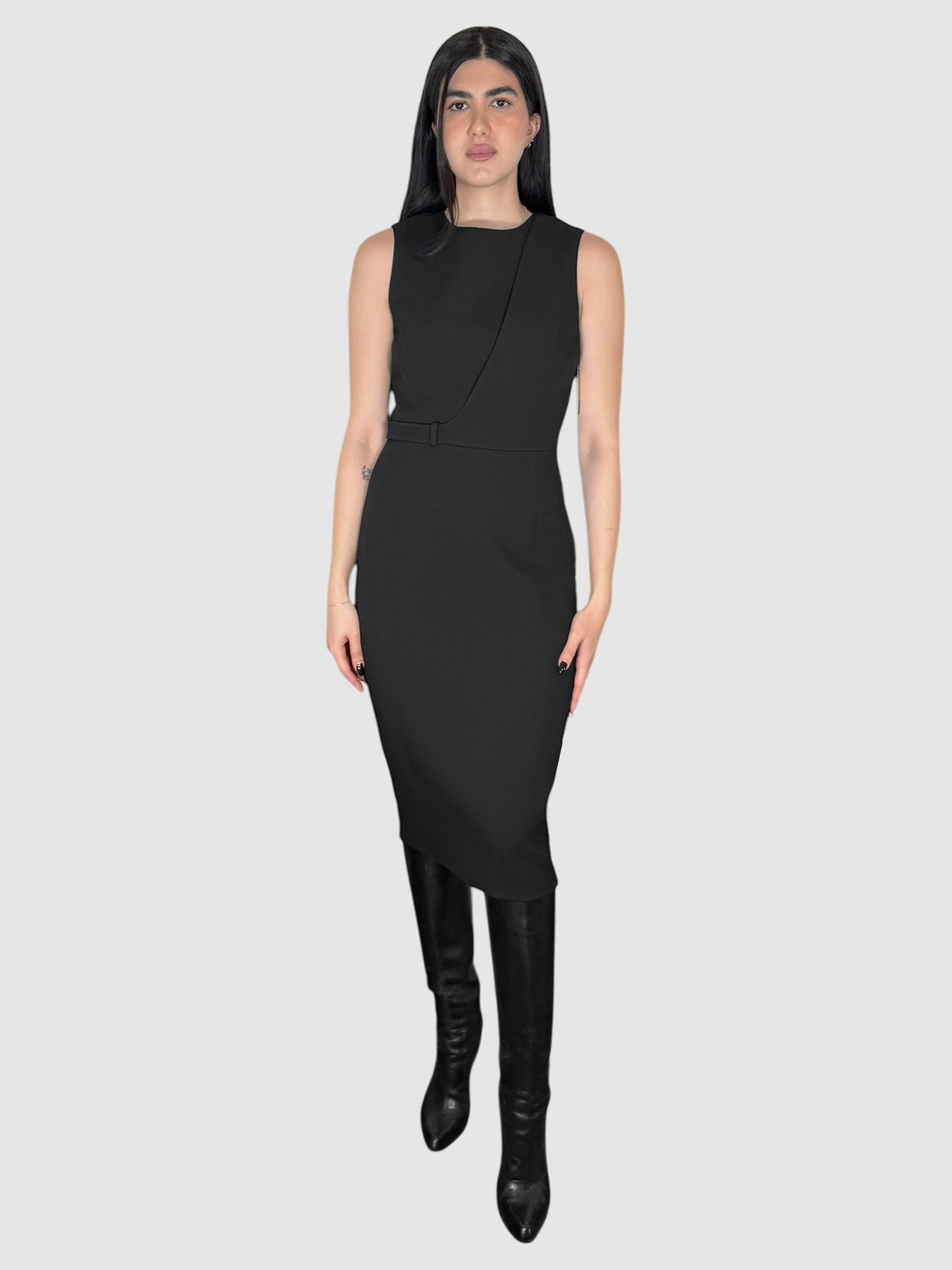 JASON WU Sleeveless Overlay Dress - Size 4 Second Nature Boutique JASON WU Sleeveless Overlay Dress - Size 4 Second Nature Boutique