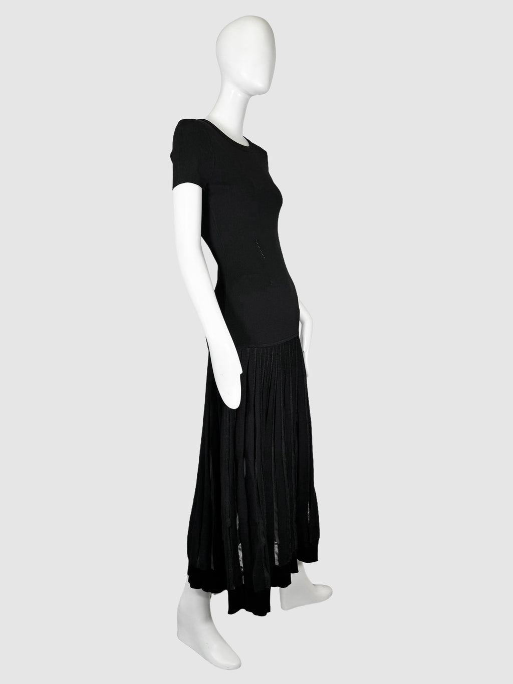 Ribbed Maxi Dress - Size 38