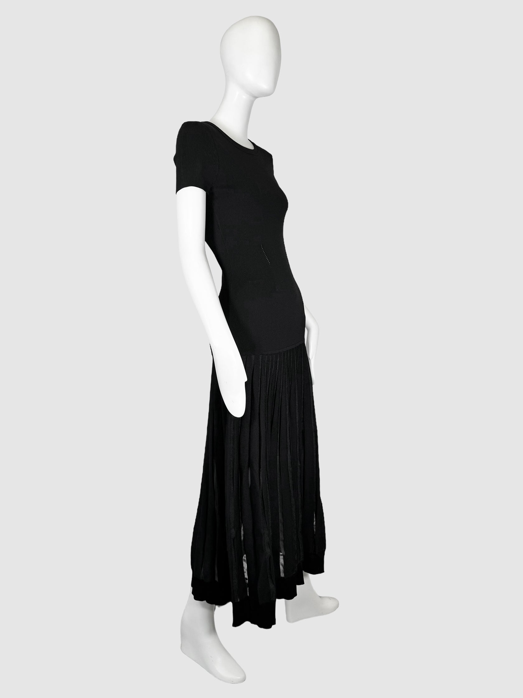 Ribbed Maxi Dress - Size 38