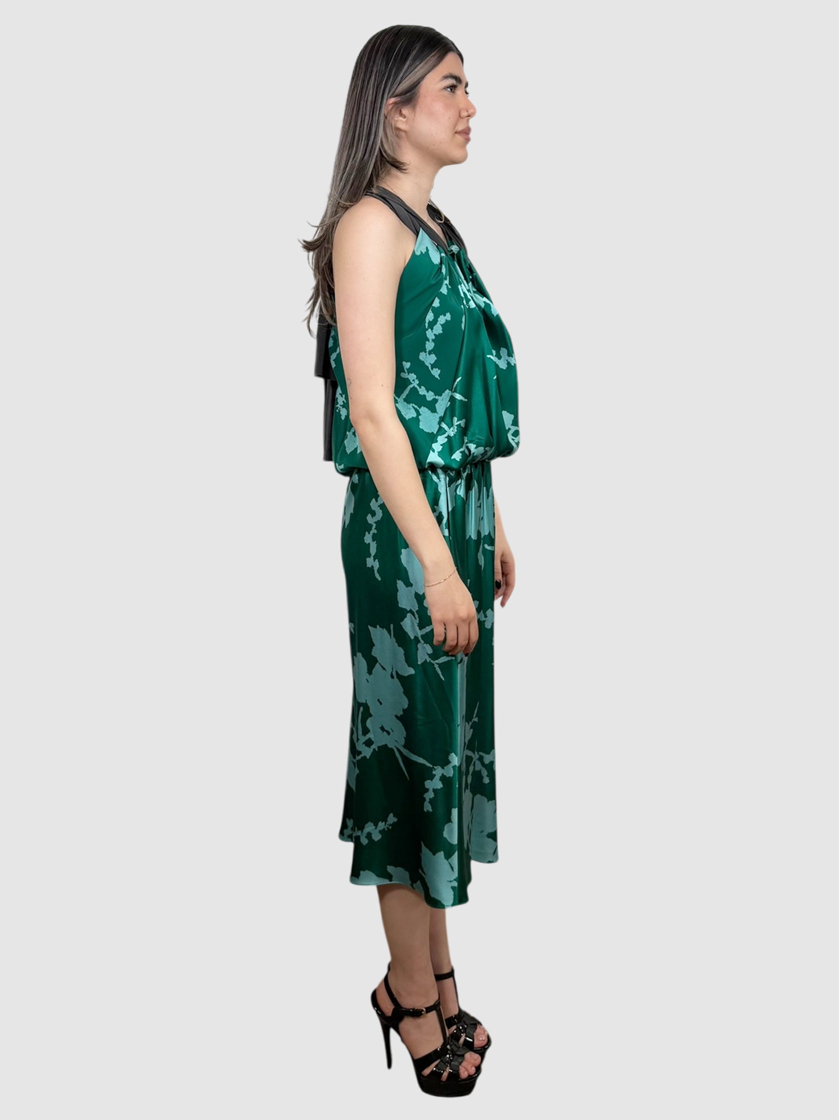 Printed Silk Dress