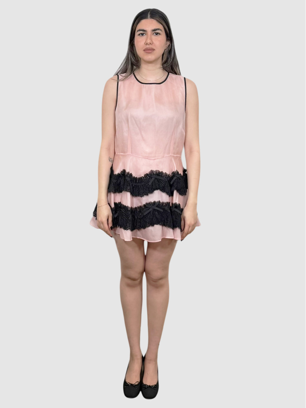 Lace Chiffon Dress