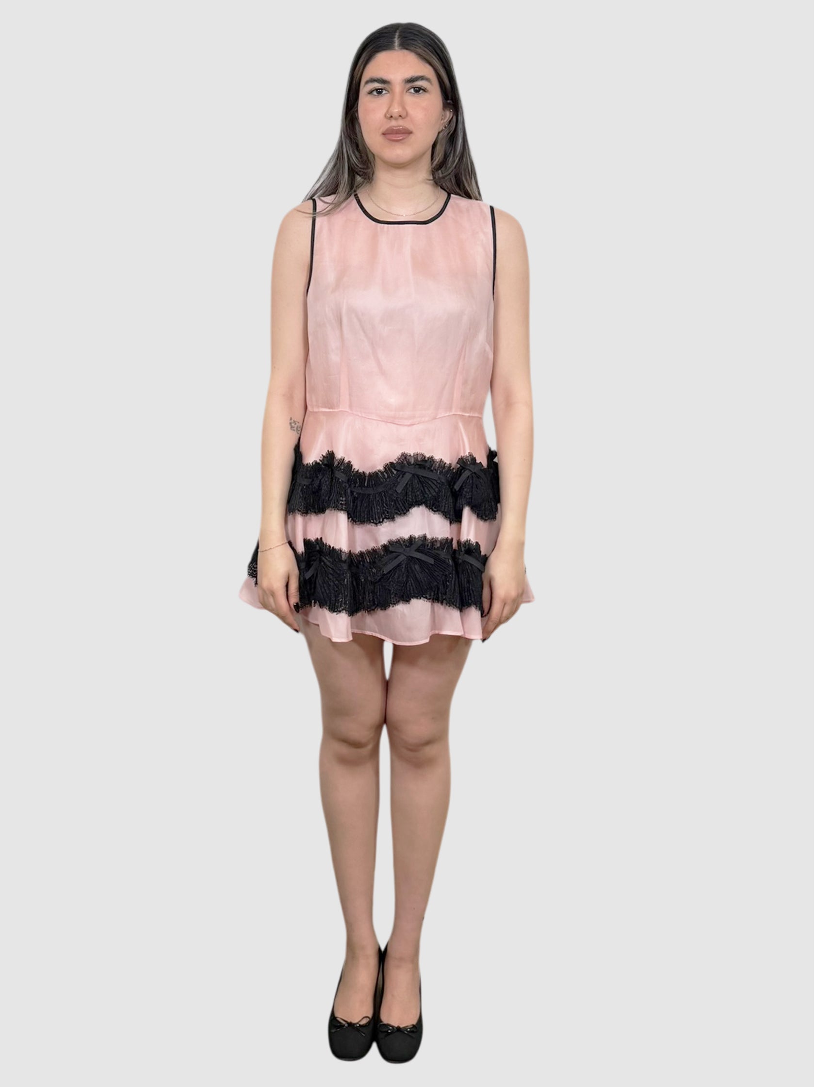 Lace Chiffon Dress