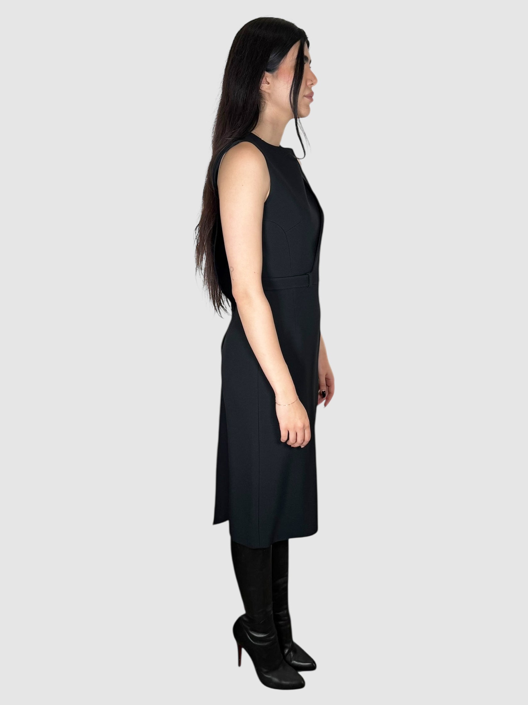 Sleeveless Overlay Dress