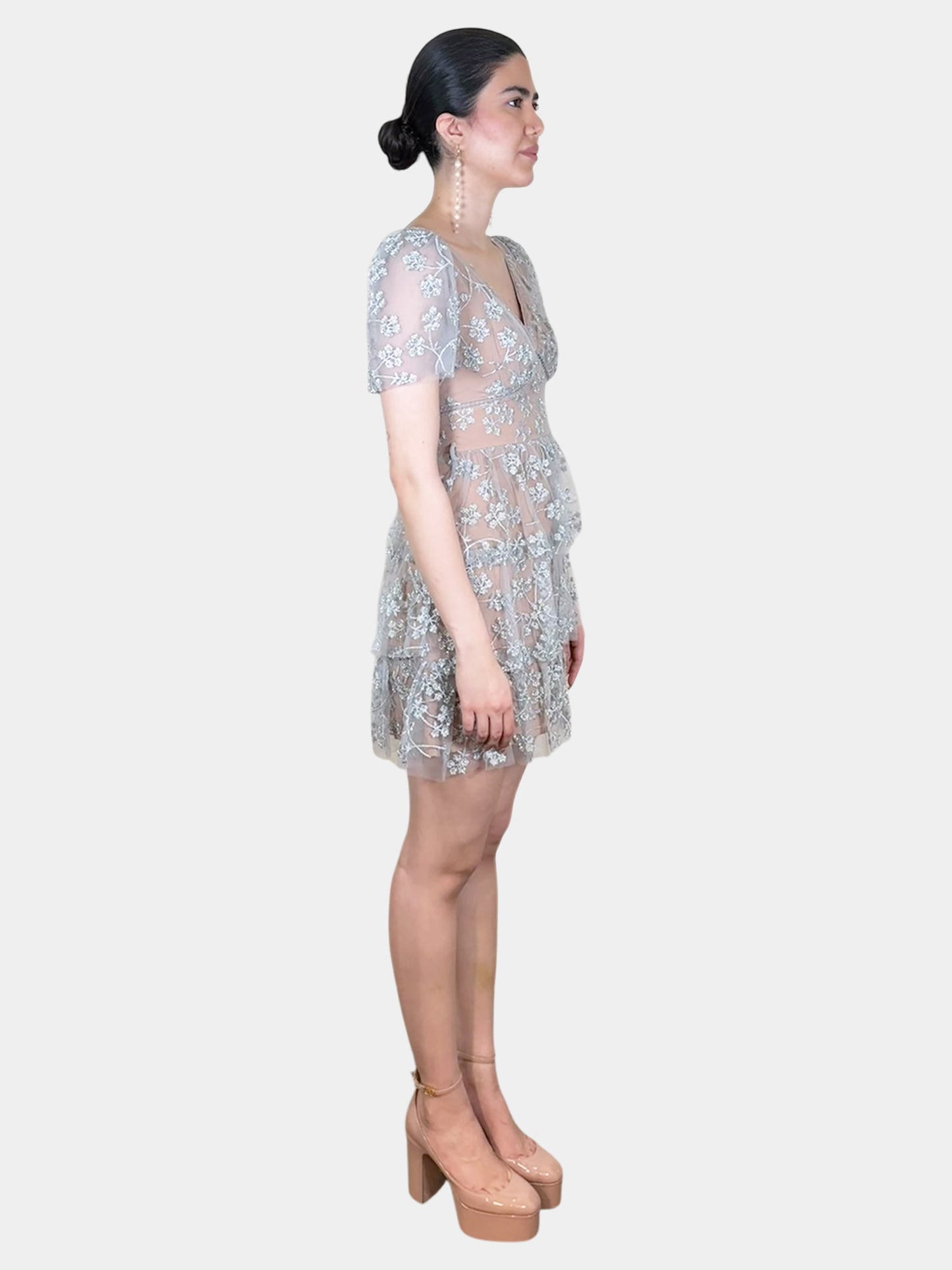 Tiered Tulle Dress