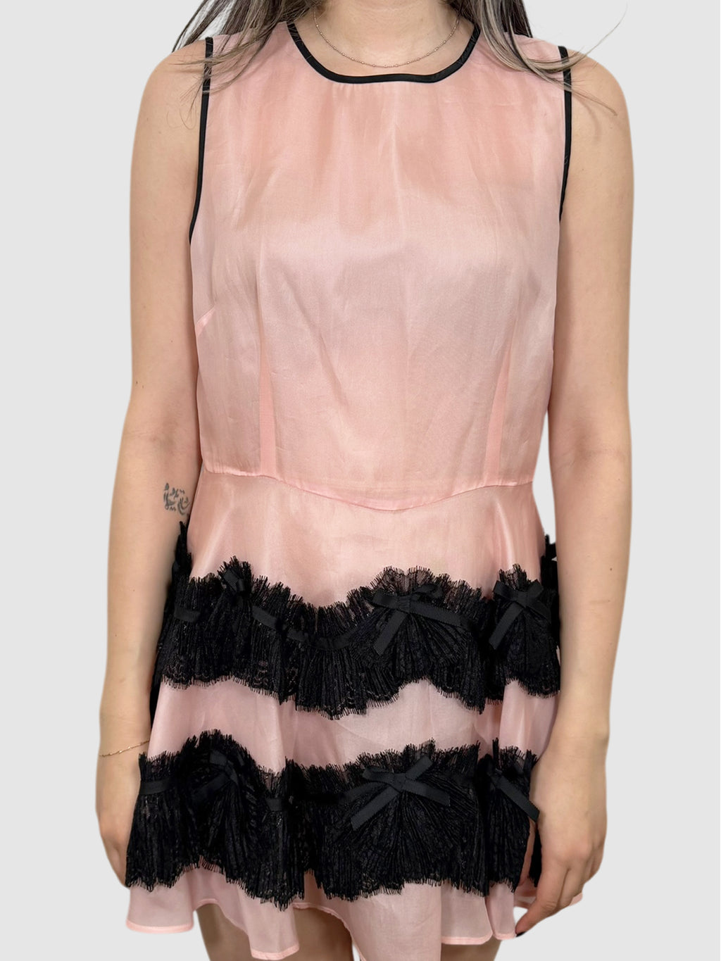 Lace Chiffon Dress