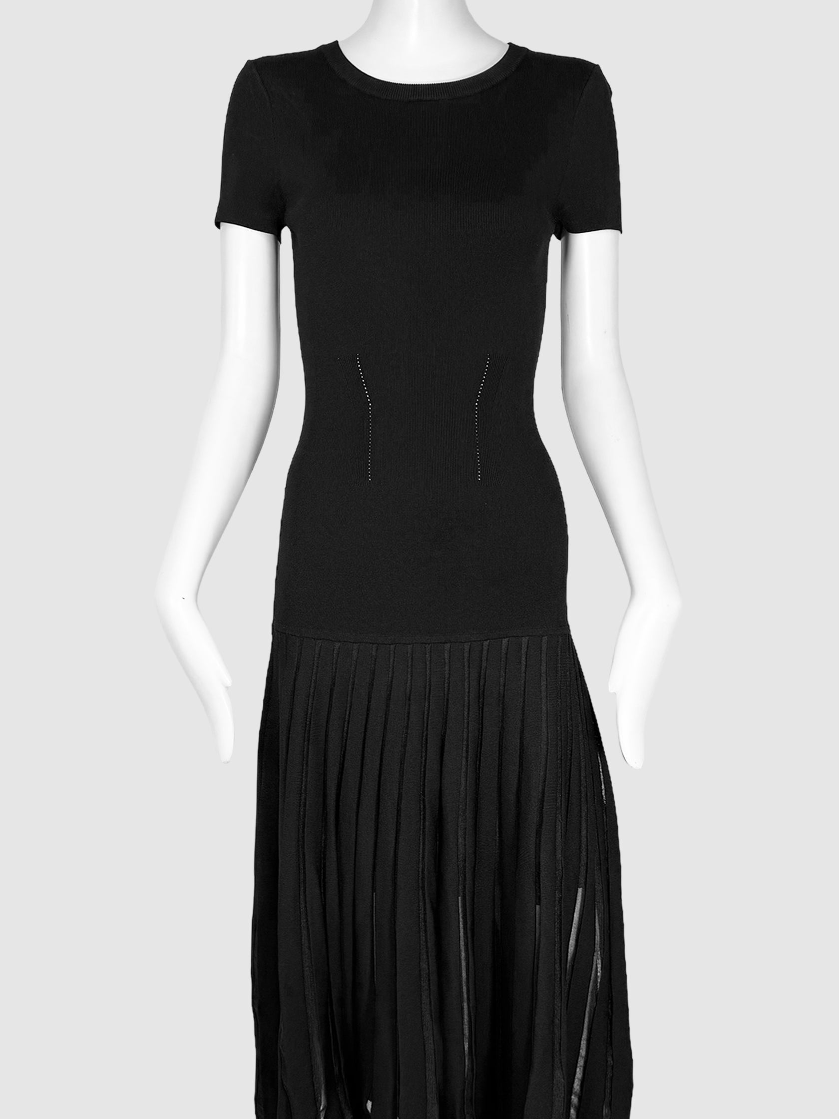 Ribbed Maxi Dress - Size 38