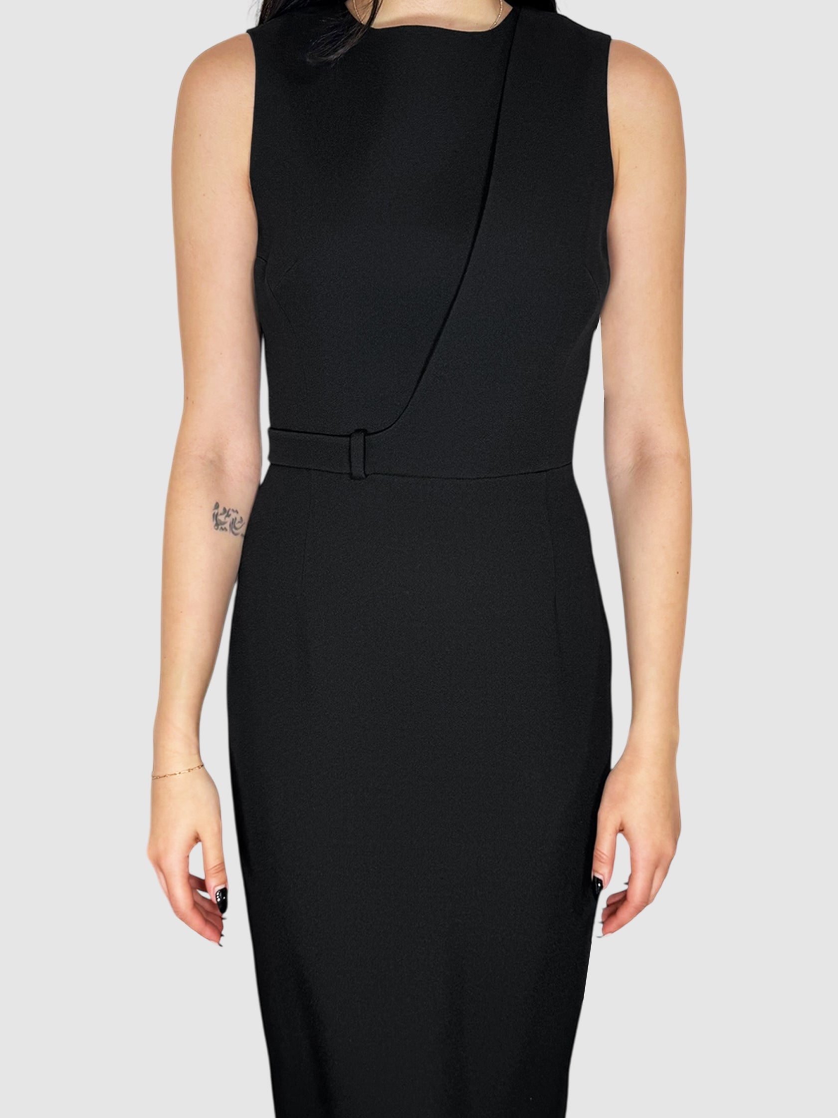 Sleeveless Overlay Dress