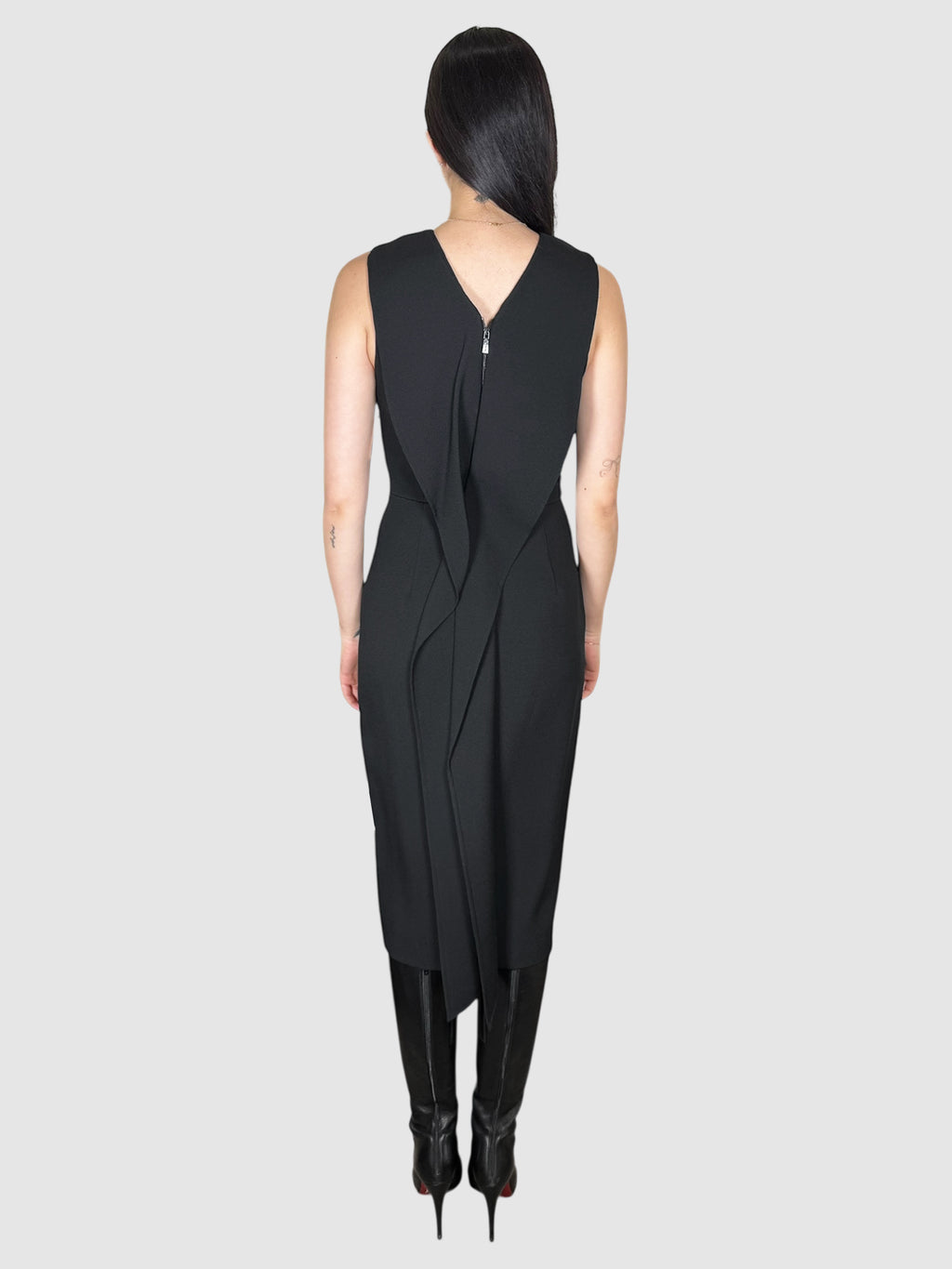 Sleeveless Overlay Dress