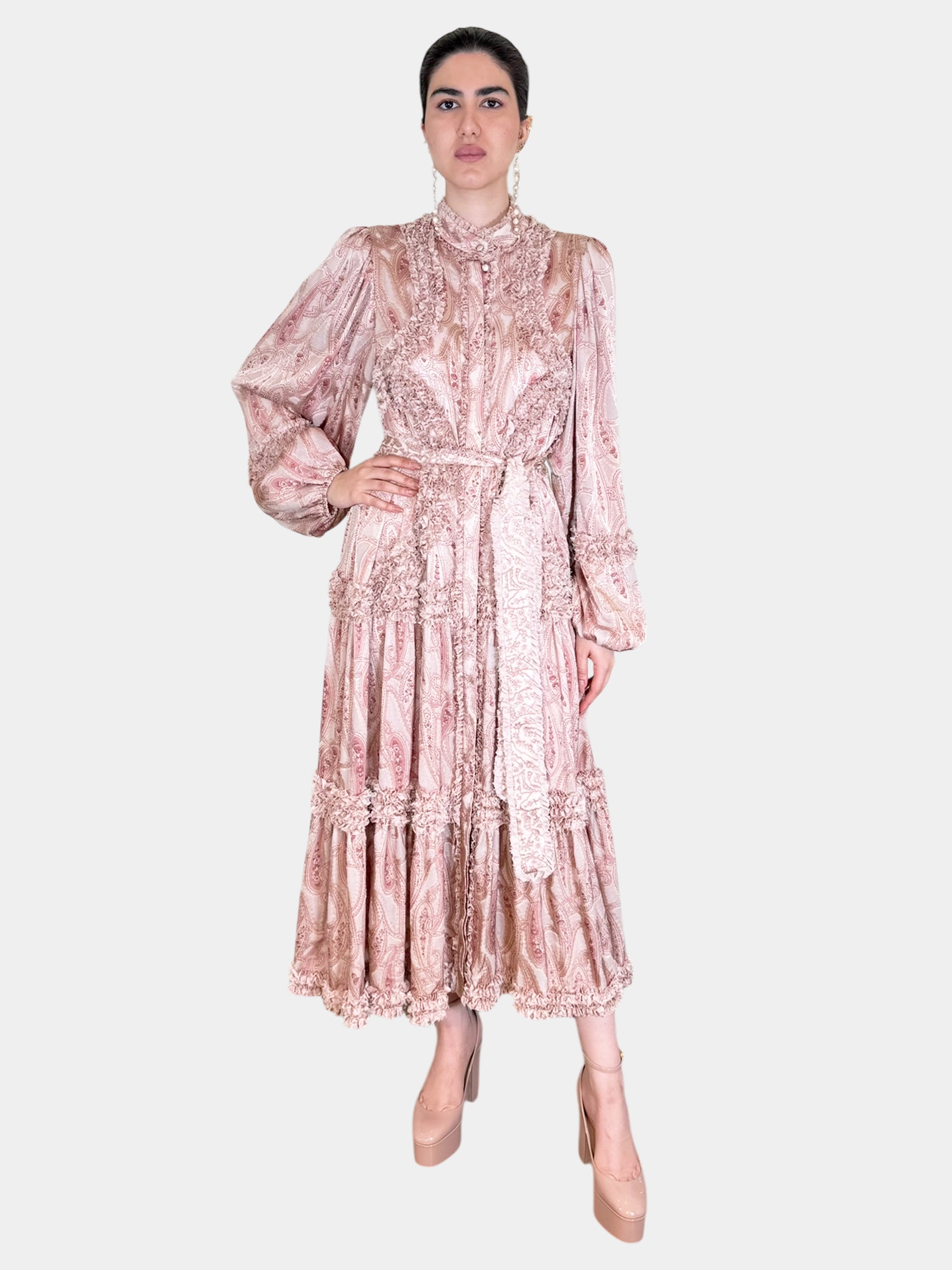 ALEXIS Paisley Maxi Dress