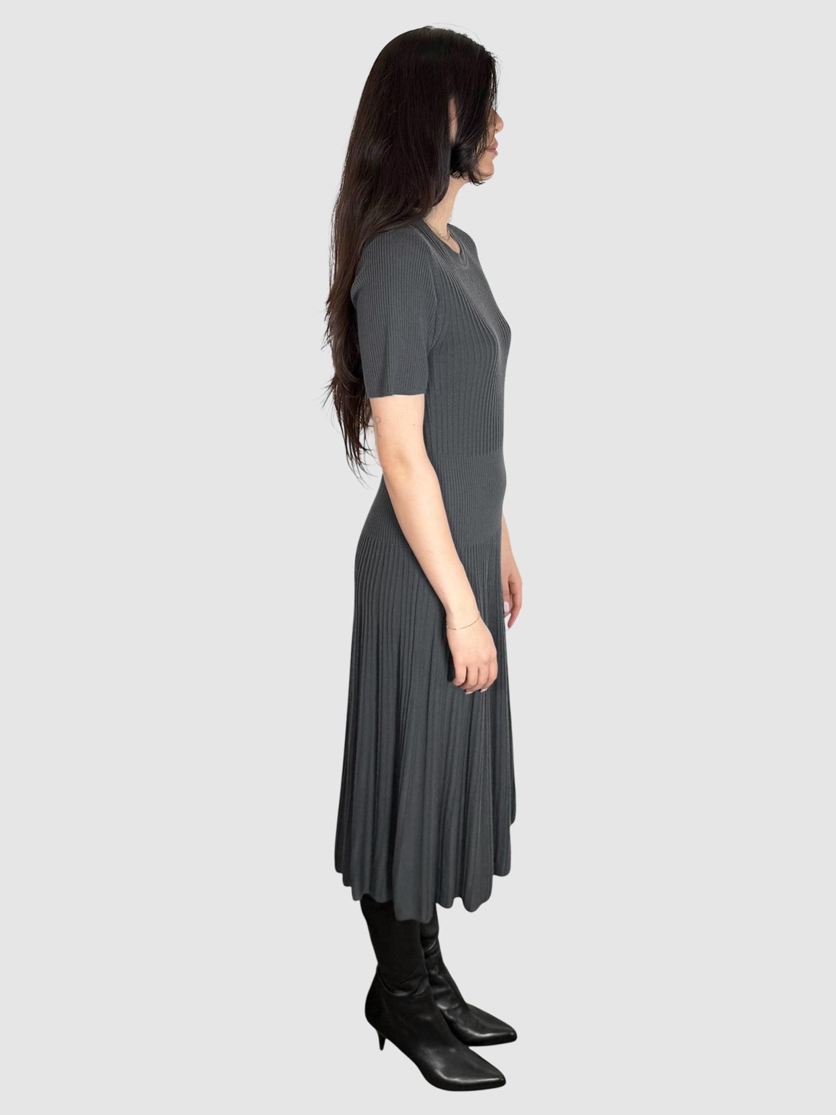 Knit Ribbed Dress