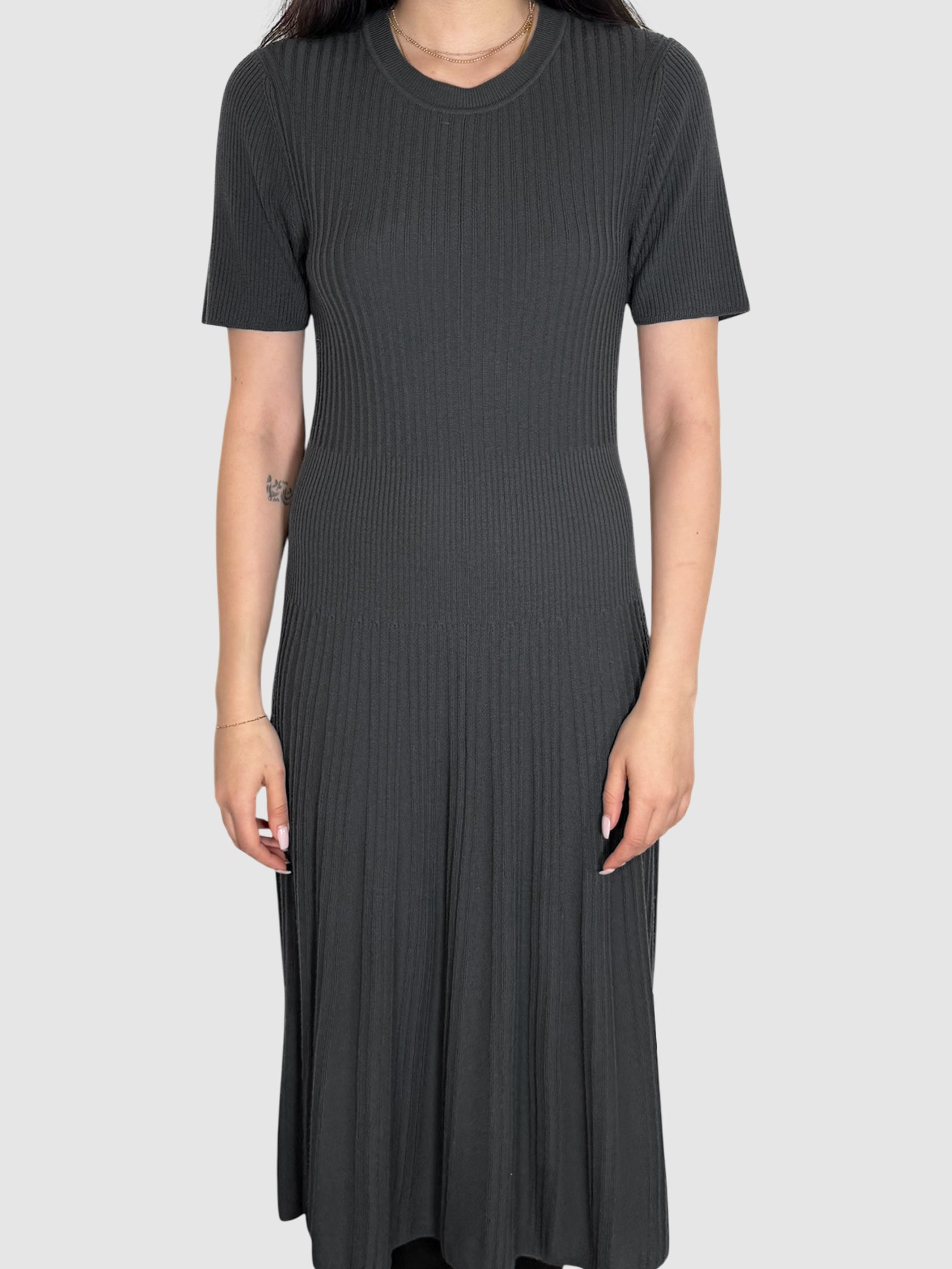 Knit Ribbed Dress