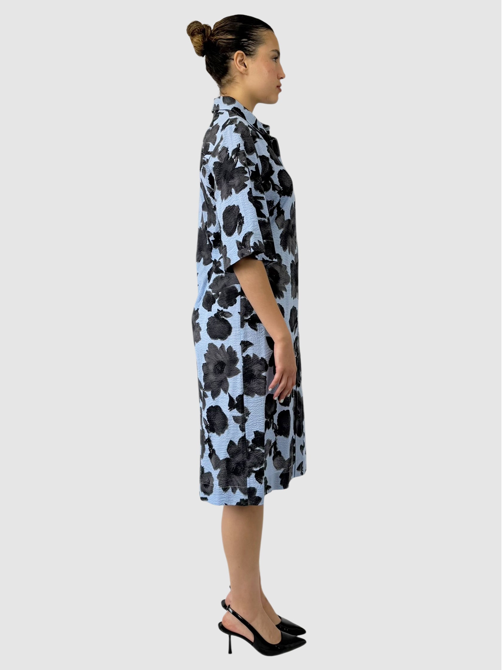 Floral Shirt Dress