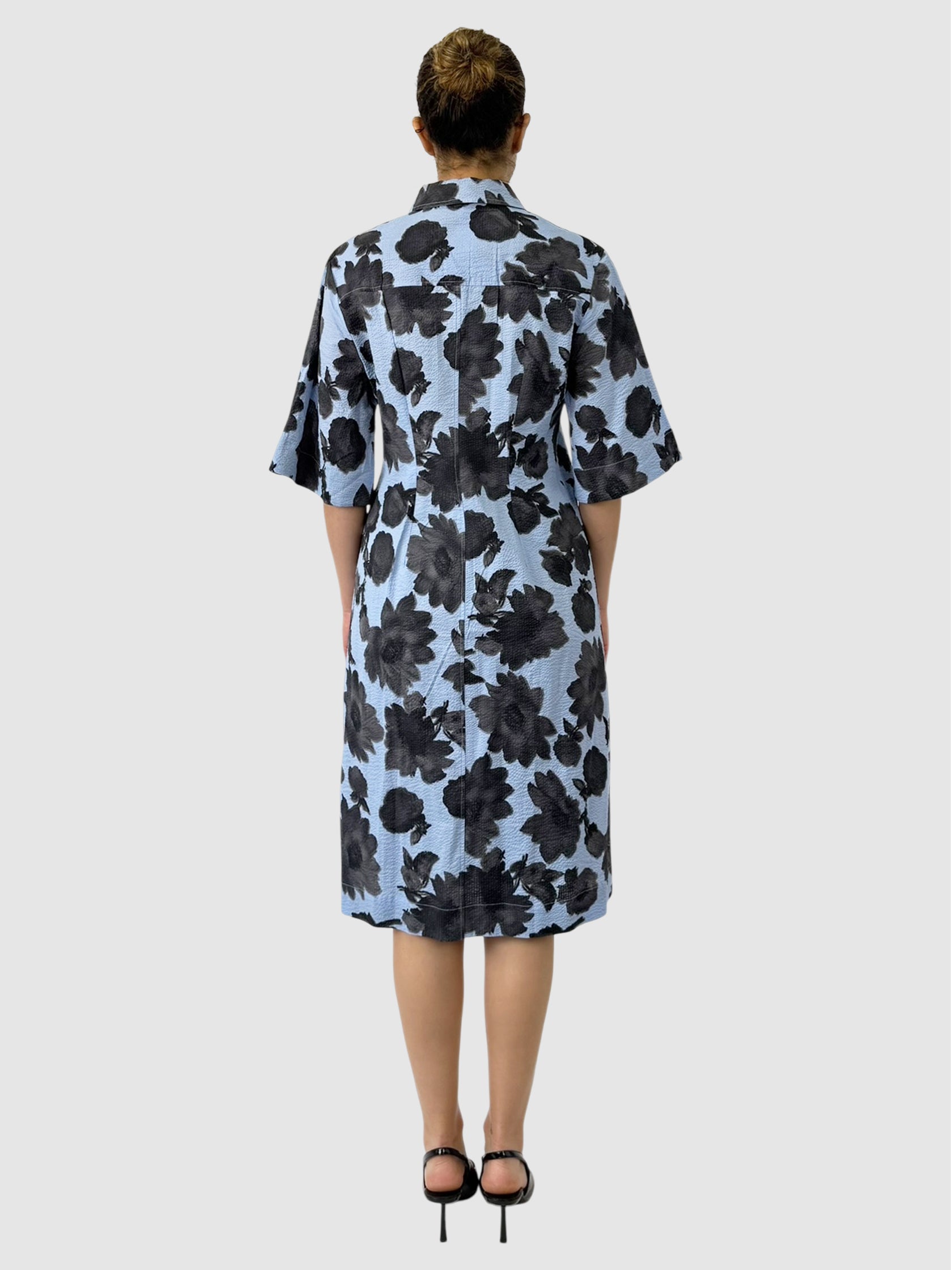 Floral Shirt Dress