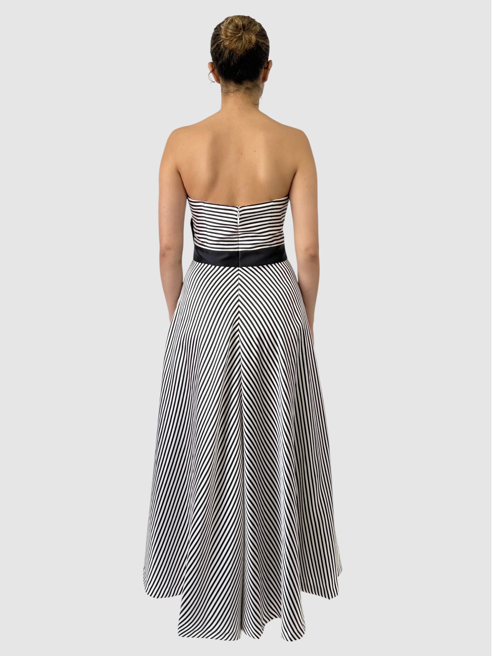 Bow Stripe Dress