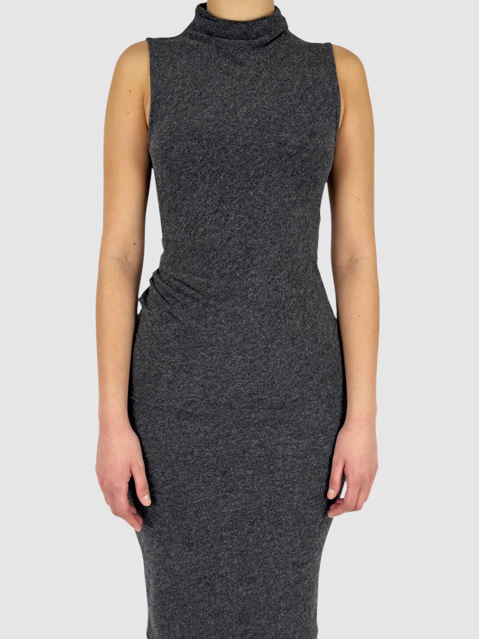 Mock Neck Dress