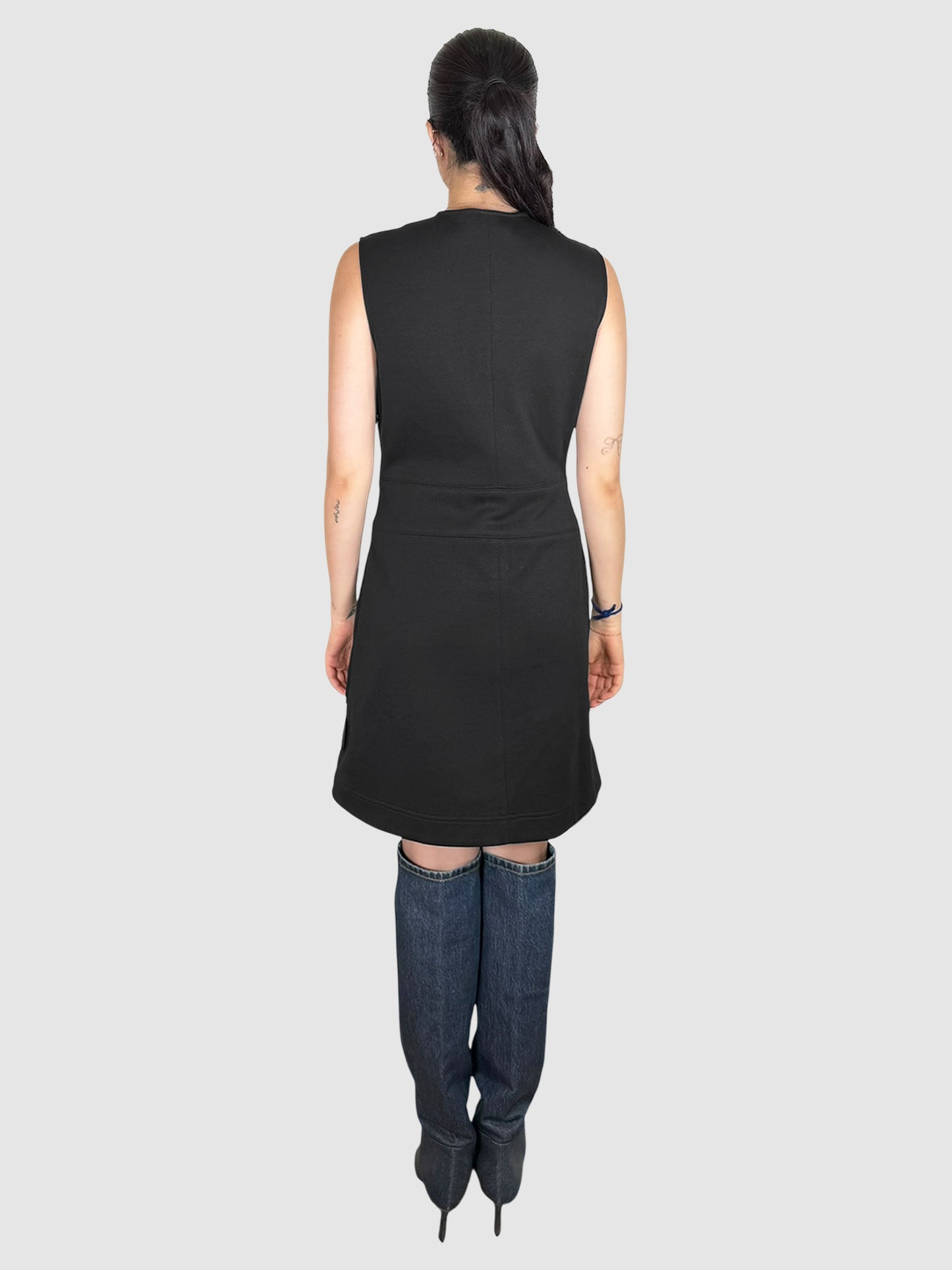 Half-Zip Mini Dress