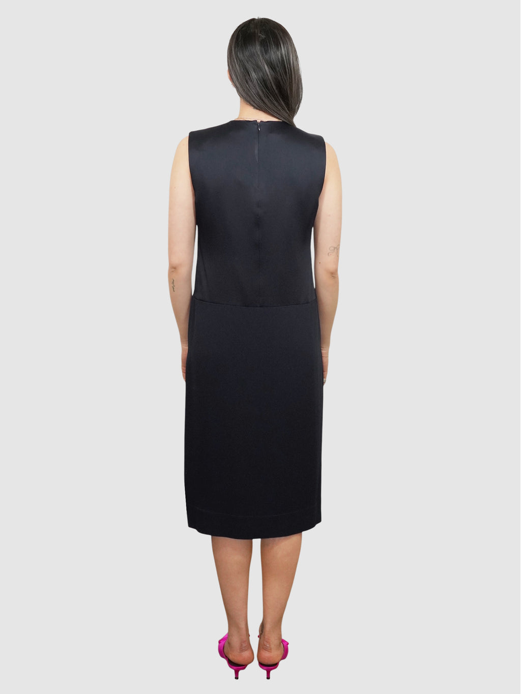 Satin Midi Dress