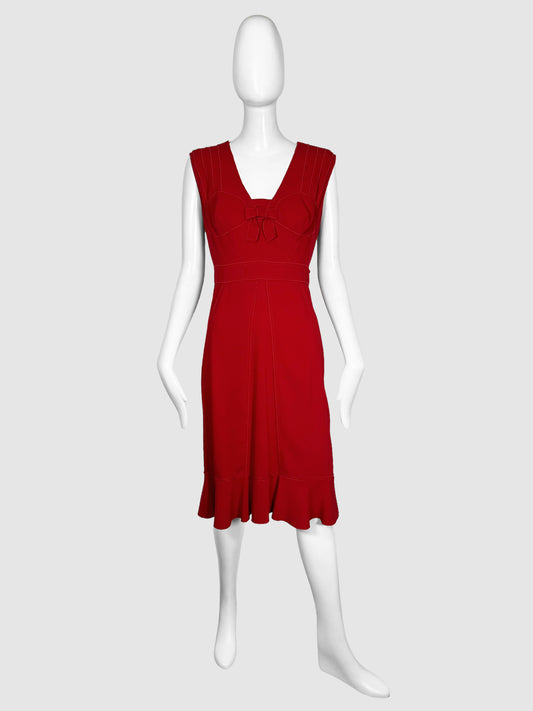 Square Neck Dress - Size 44