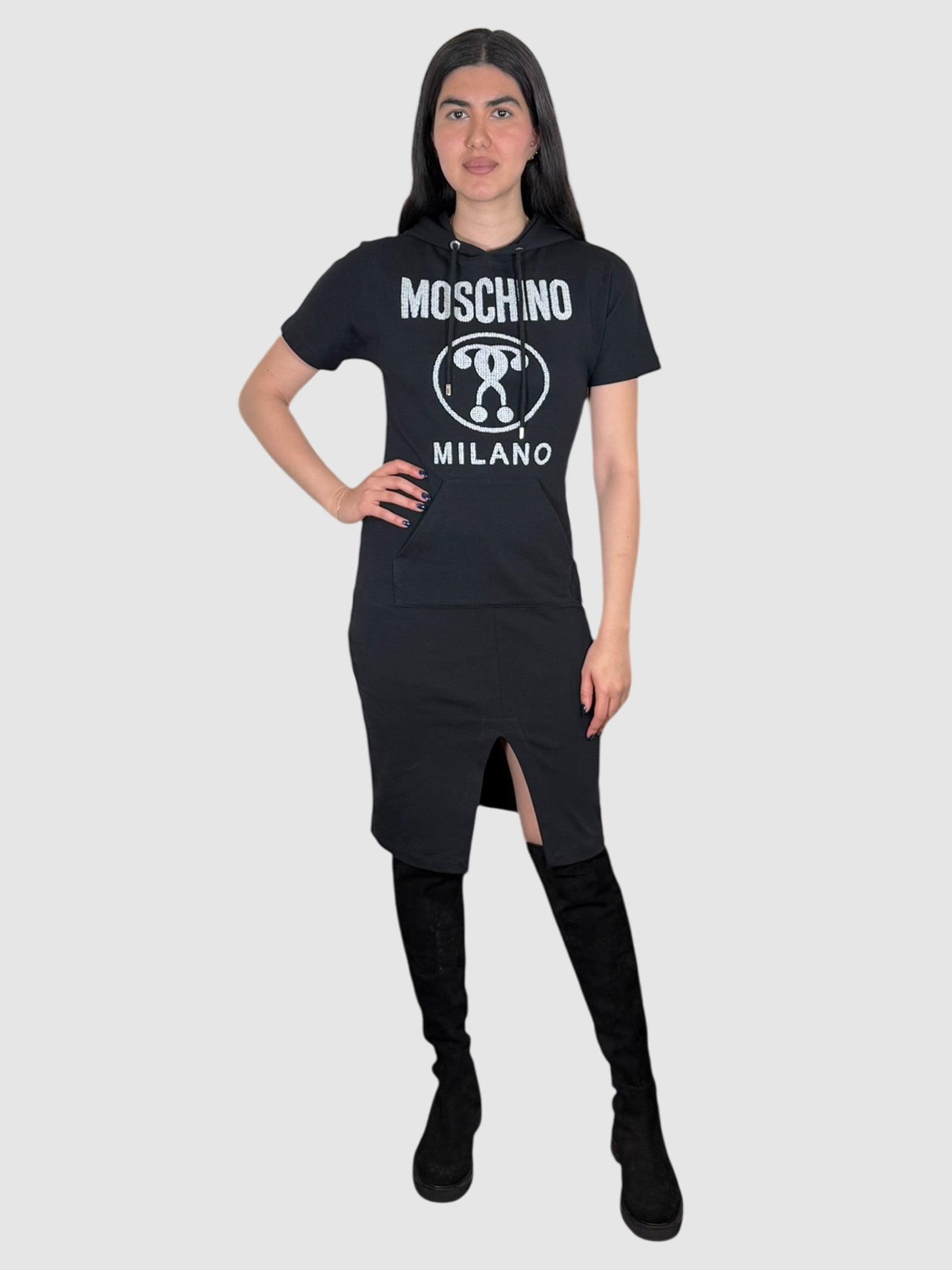 Graphic Hoodie Dress