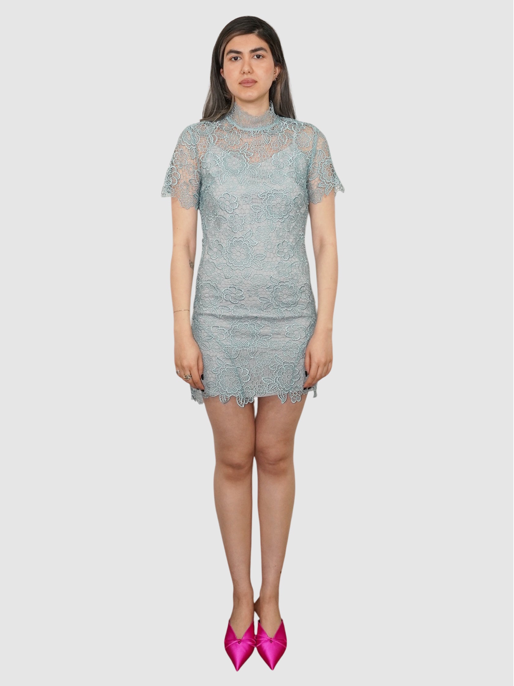 Lace Mini Dress