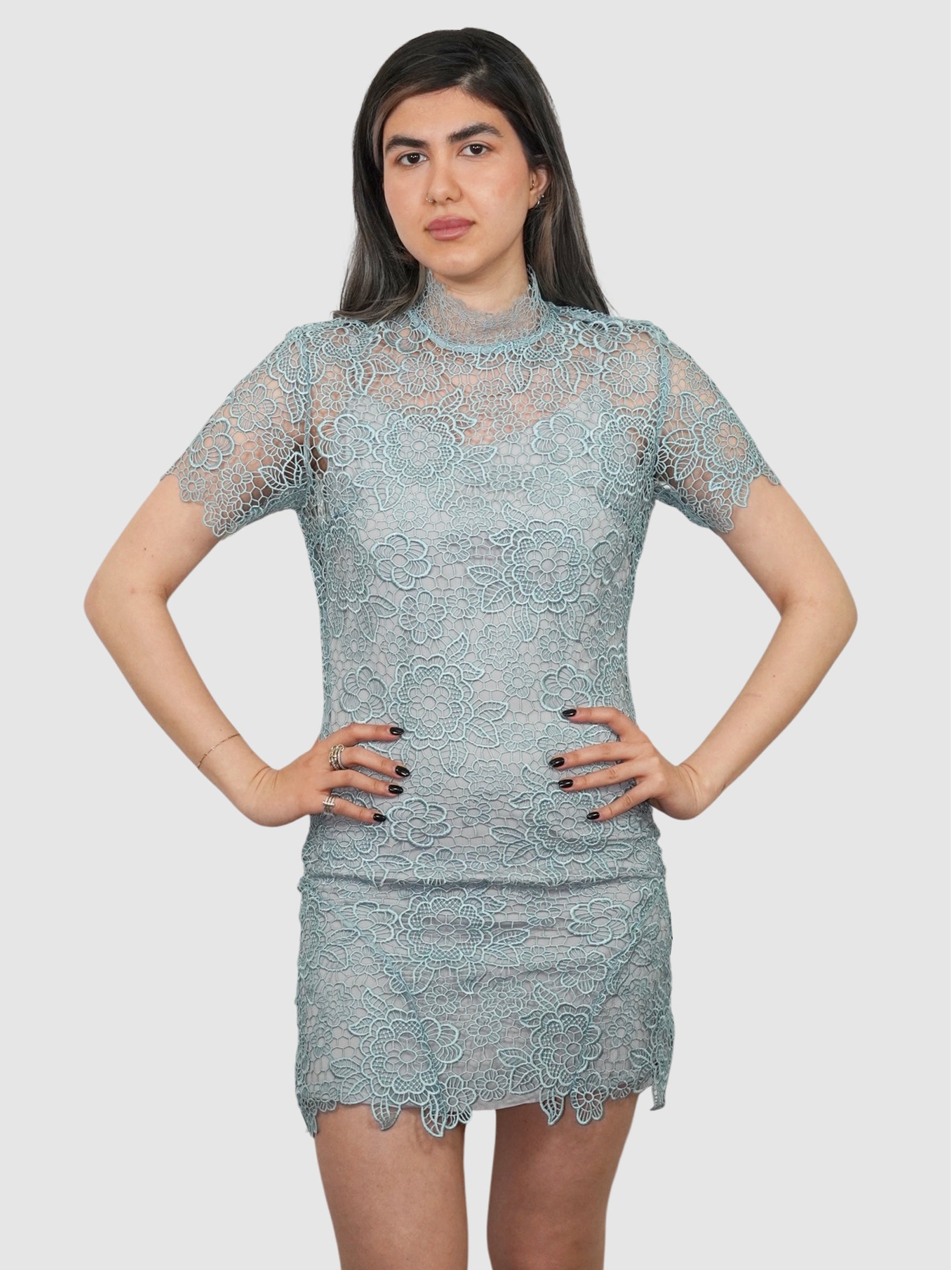 Lace Mini Dress