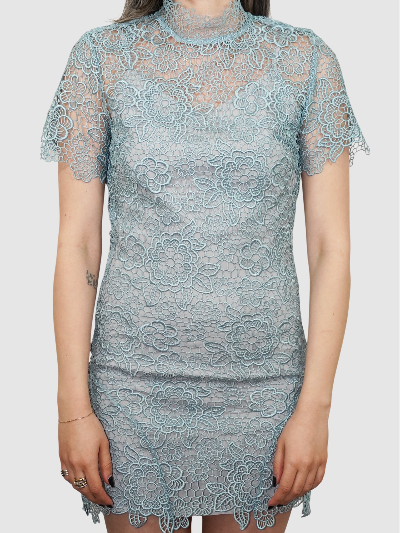 Lace Mini Dress