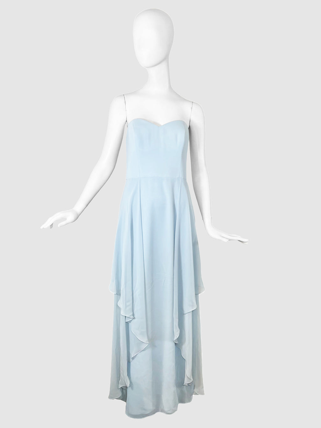 Social Bridesmaids Strapless Gown - Size 10