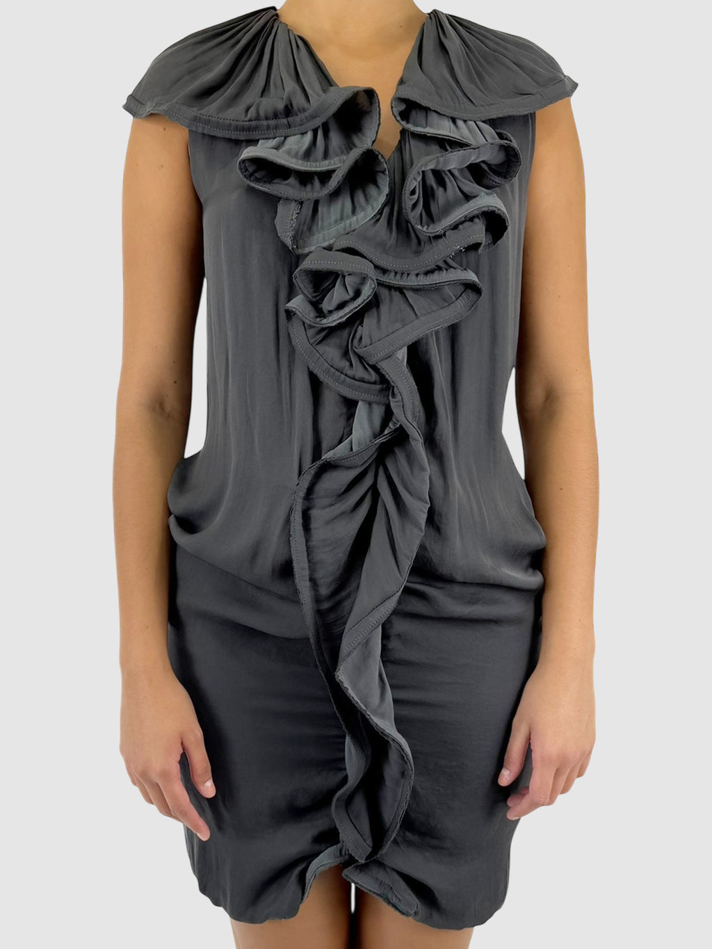 2008 Ruffle Trim Dress