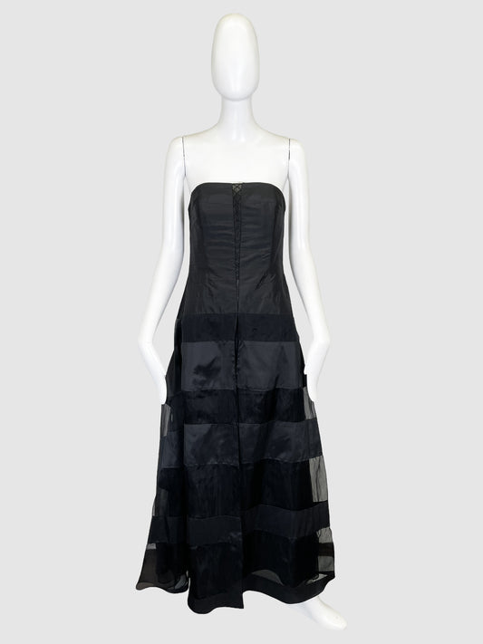 Reva Mivasagar Strapless Gown Dress - Size 6