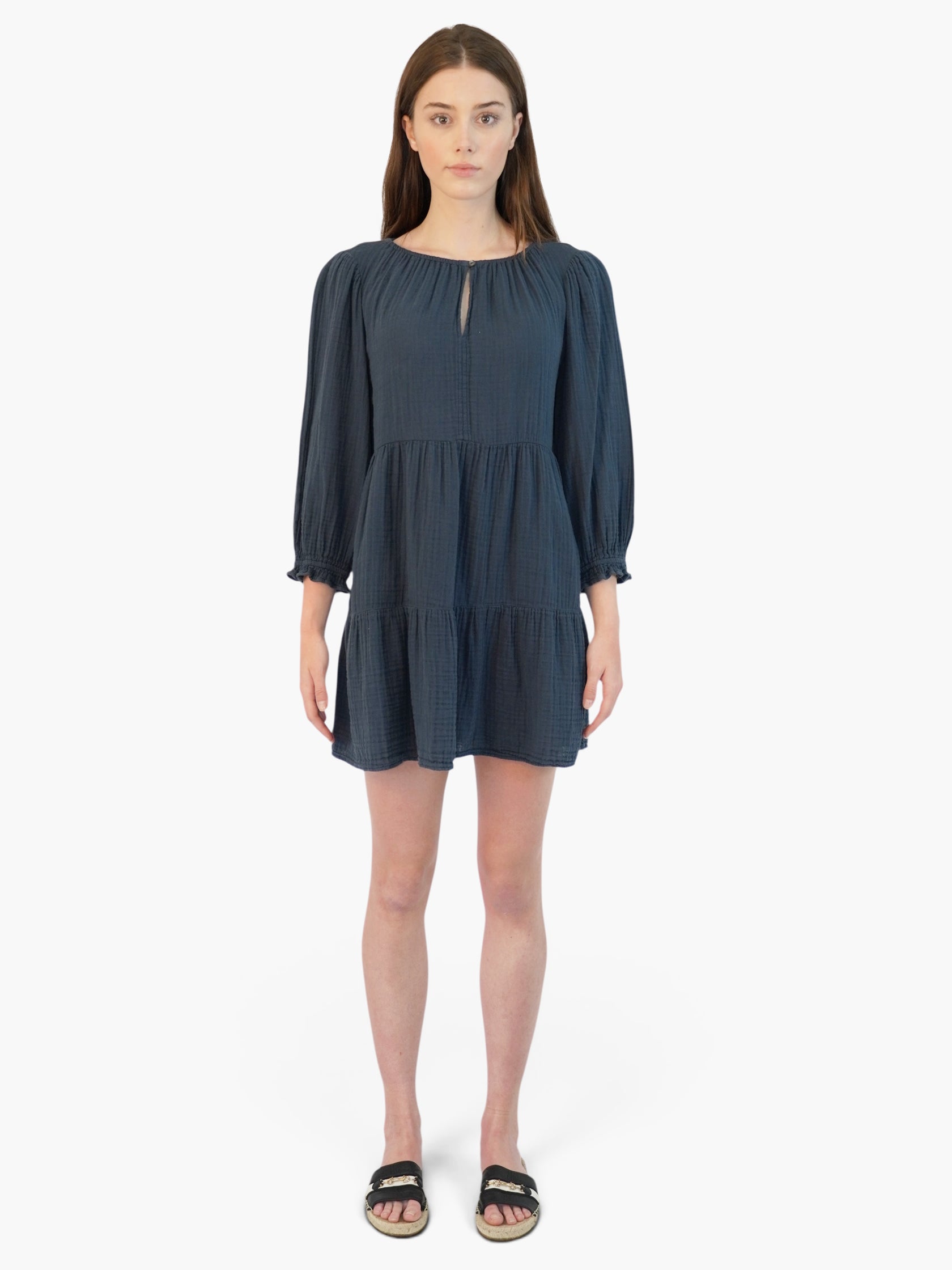 Tiered Mini Dress