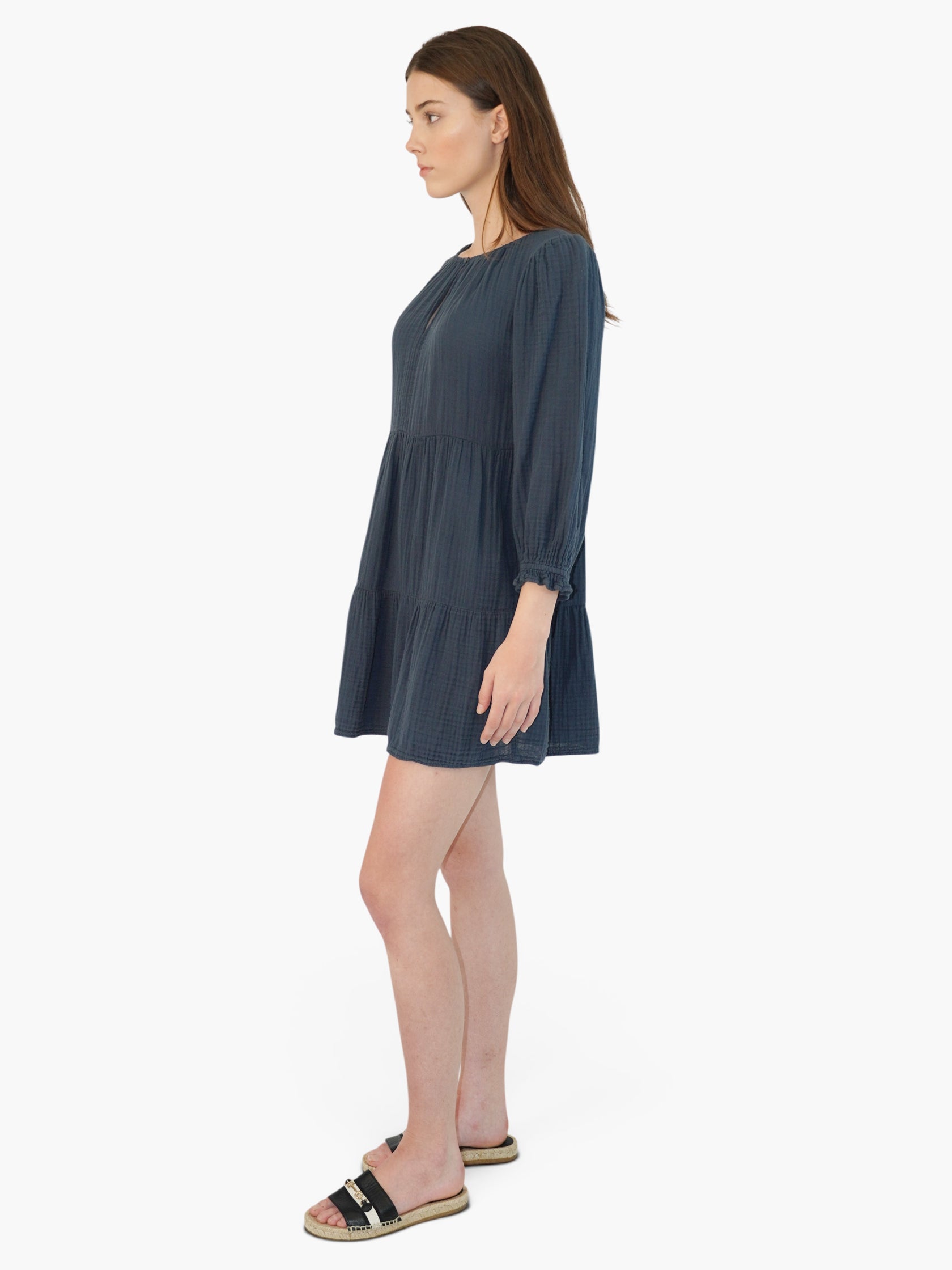 Tiered Mini Dress