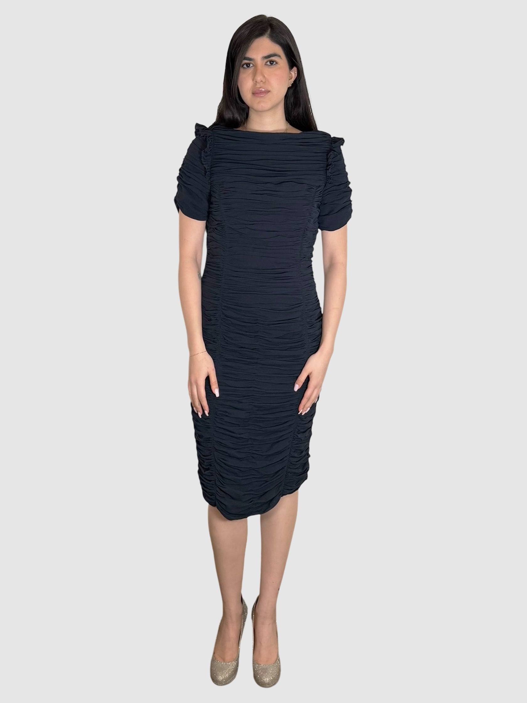 Ruched Midi Dress
