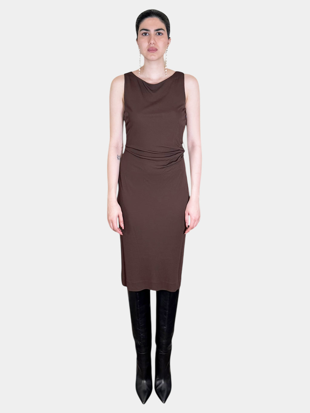 Ruched Bodycon Dress