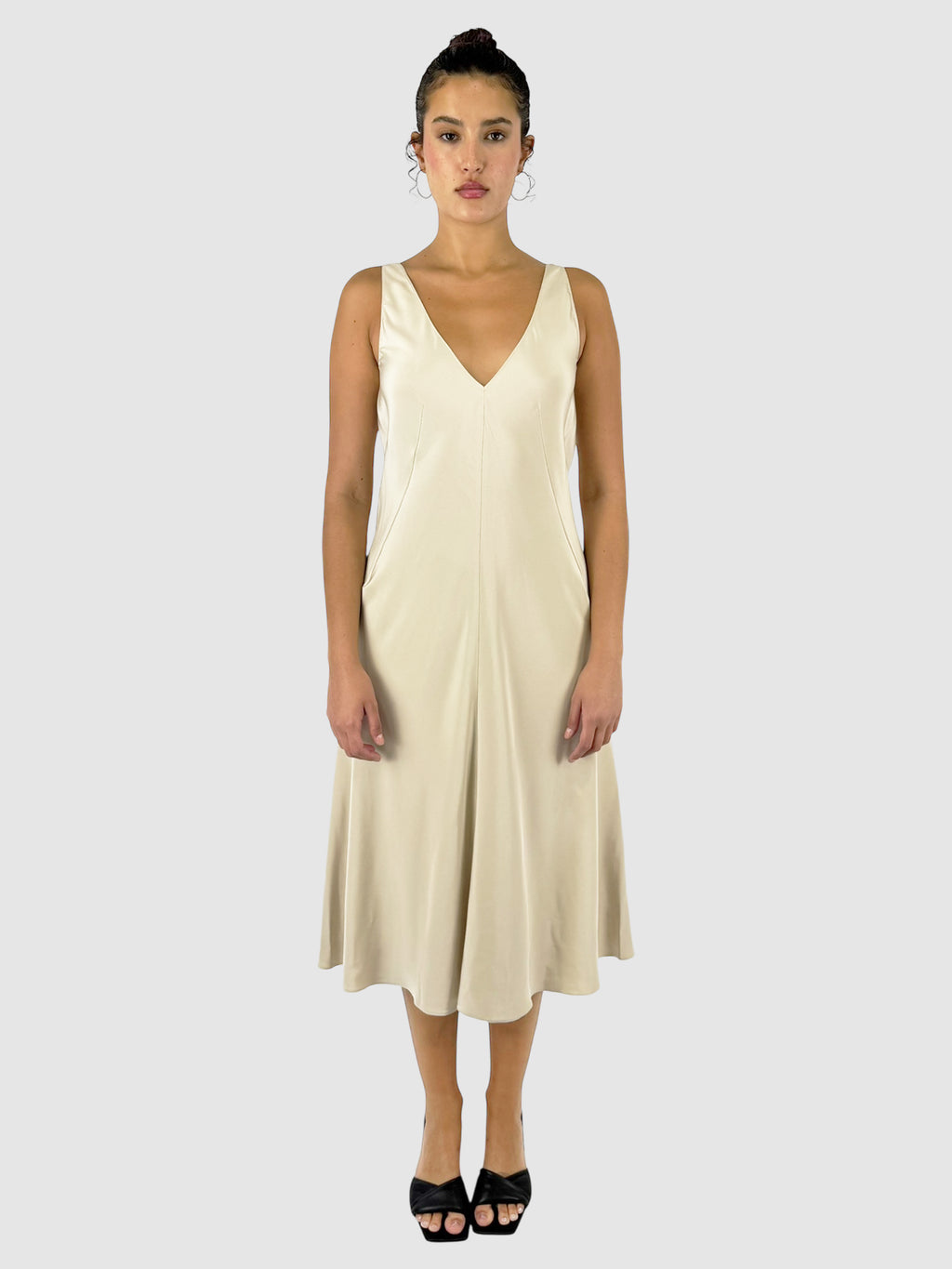 Skim Silk Dress