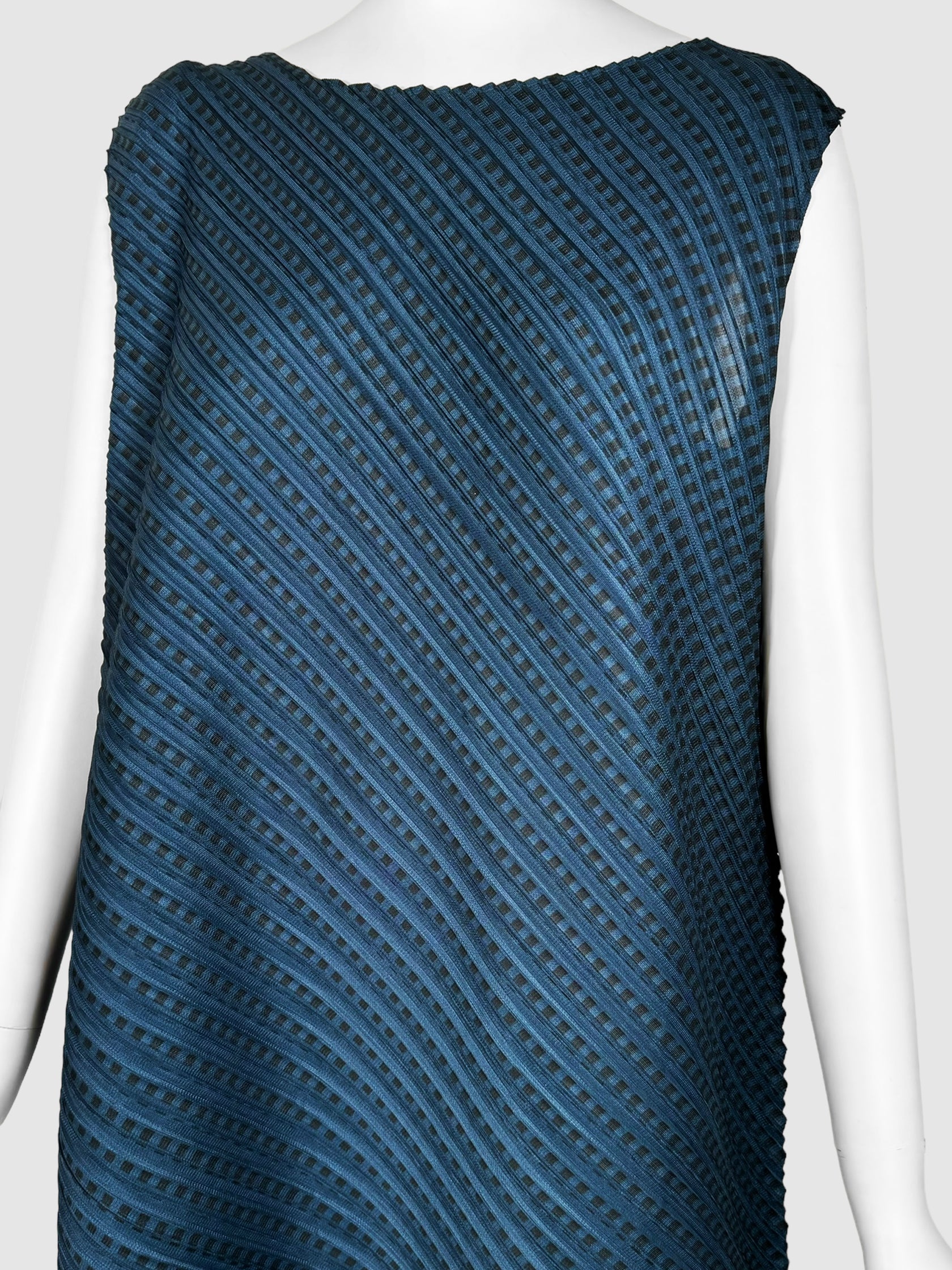 Pleated Asymmetrical Dress - Size 3