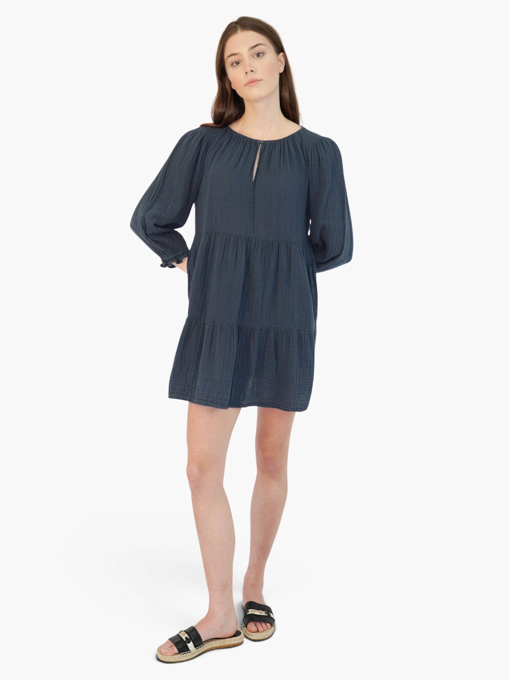 Tiered Mini Dress